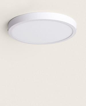Plafonnier LED Rond 24W Extra-Plat CCT Sélectionnable Ø280 mm