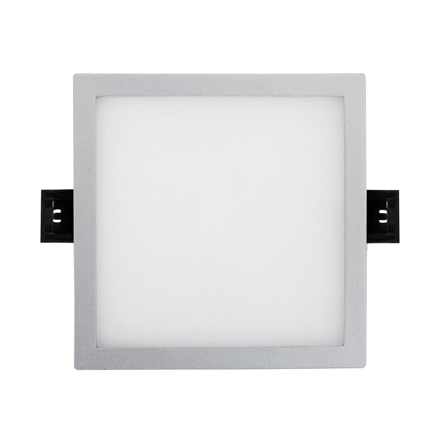 Dalle LED 8W Carrée High Lumen LIFUD Coupe Ø 75mm Argentée – Image 4