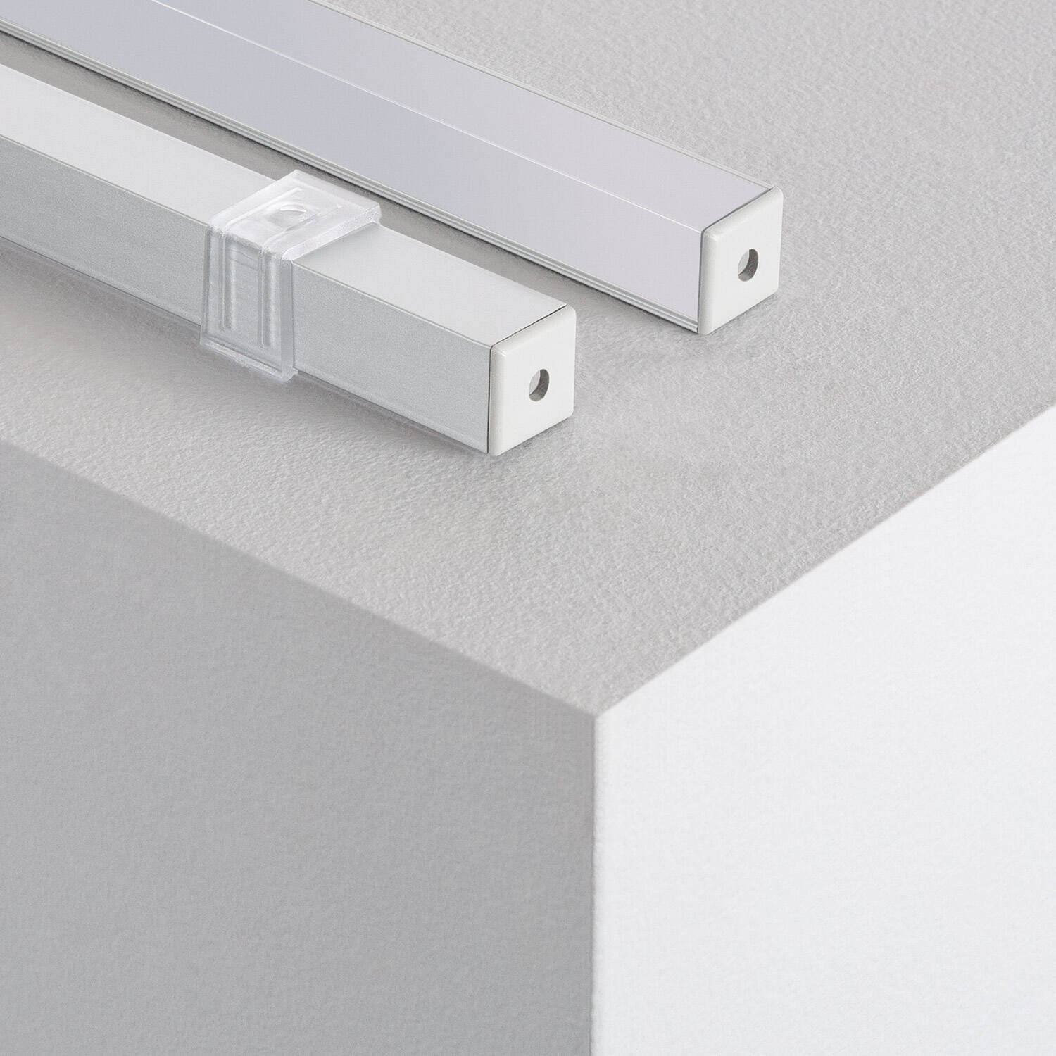 Profilé Aluminium Angle Triangulaire 2m pour Ruban LED jusqu'à 10mm – Image 4