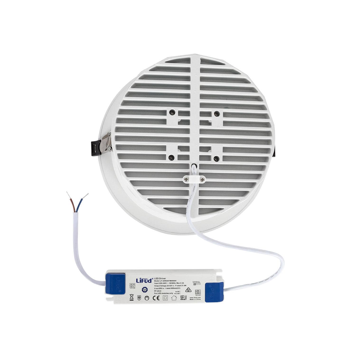 Downlight LED 36W Rond Premium CRI90 LIFUD Coupe Ø 170 mm – Image 6