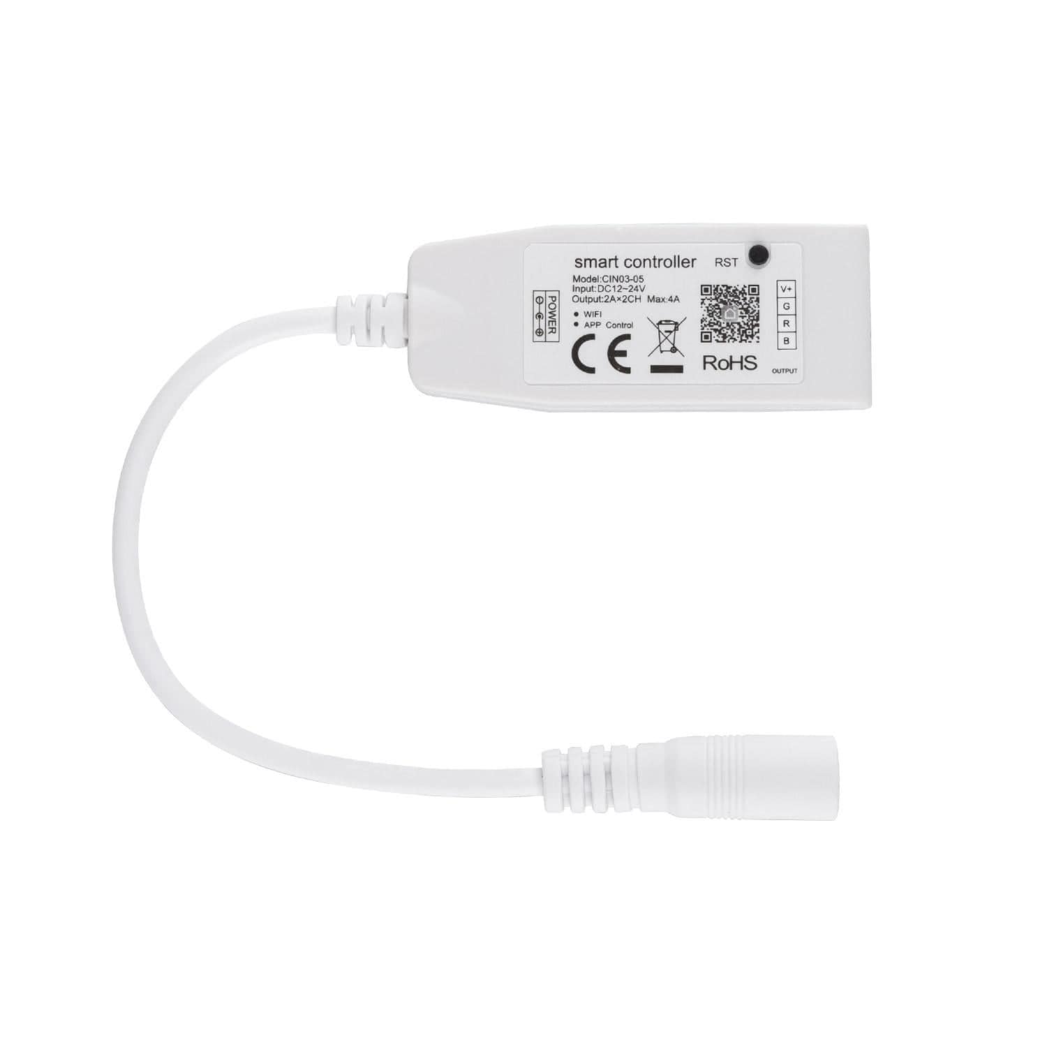Mini Contrôleur Variateur Ruban LED 12/24V DC RGB WiFi – Image 5