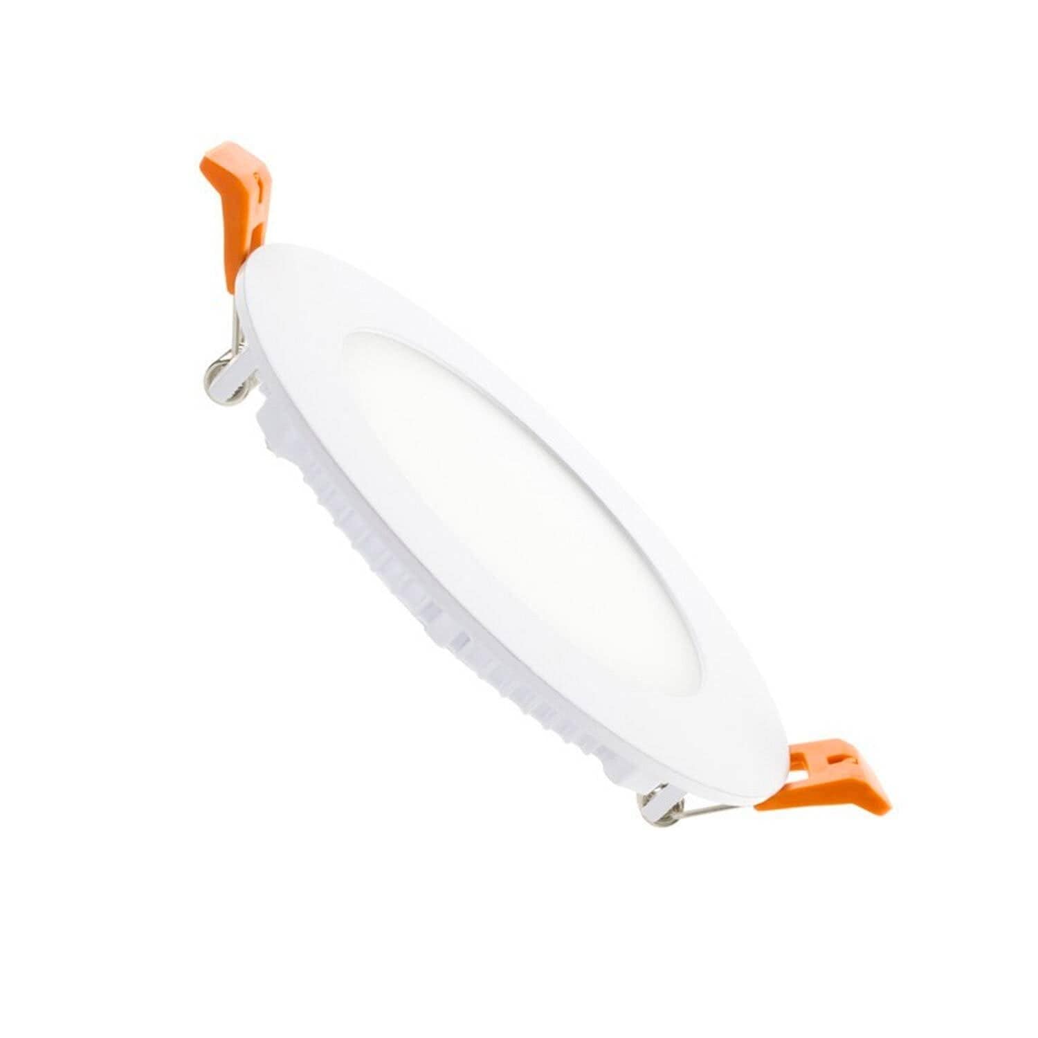 Dalle LED 6W Ronde SuperSlim Coupe Ø 110 mm (Pack 10)