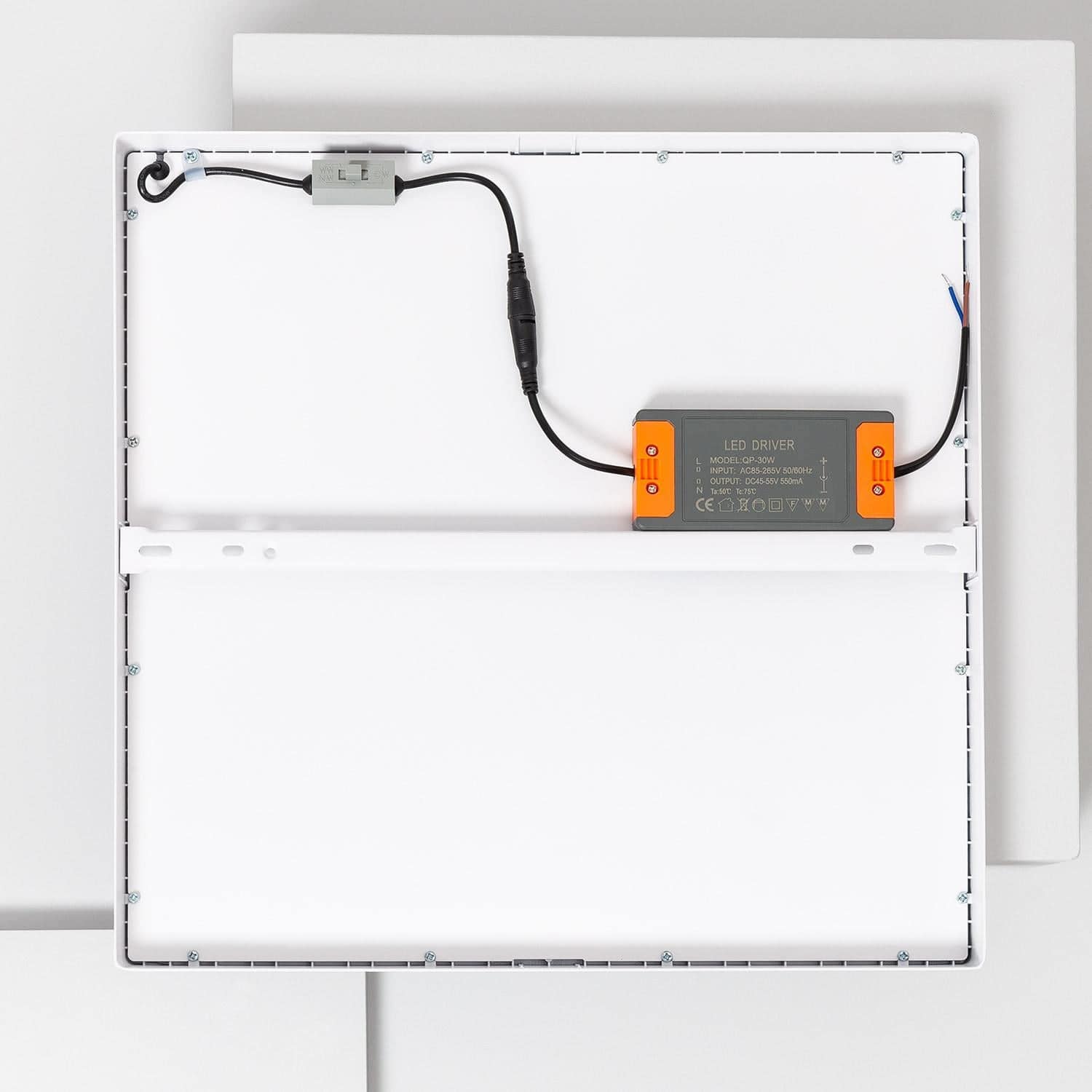 Plafonnier LED Carré 30W Extra-Plat CCT Sélectionnable 400x400 mm – Image 5
