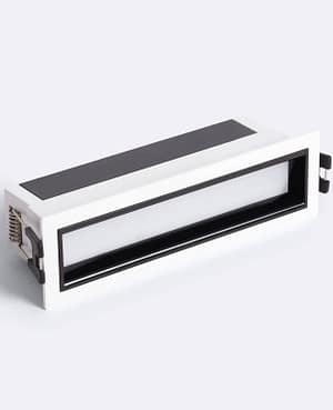 Spot Linéaire LED 7W Encastrable Neale CRI90 Coupe 140x35 mm