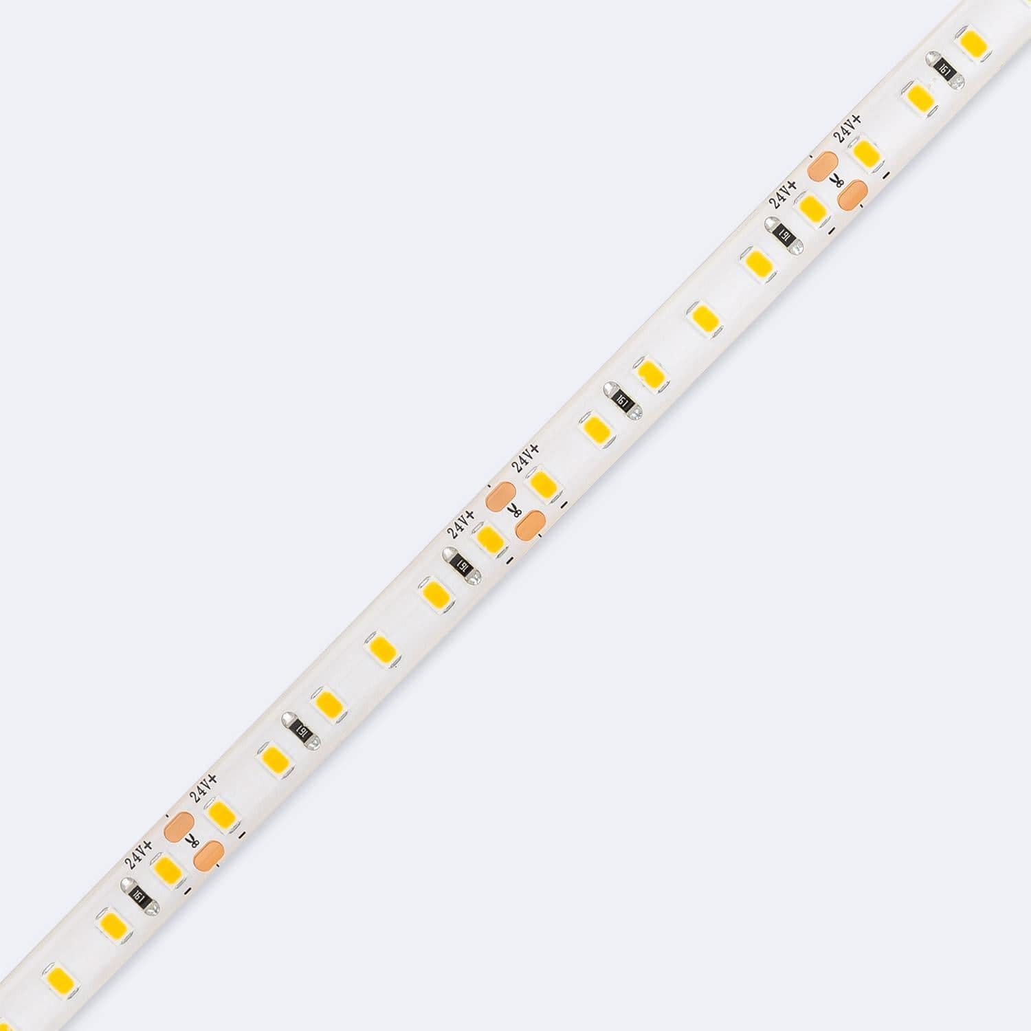 Ruban LED 24V SMD 120 LED/m 5m 10W/m 1000lm/m Largeur 8mm Coupe 5cm IP65 – Image 6