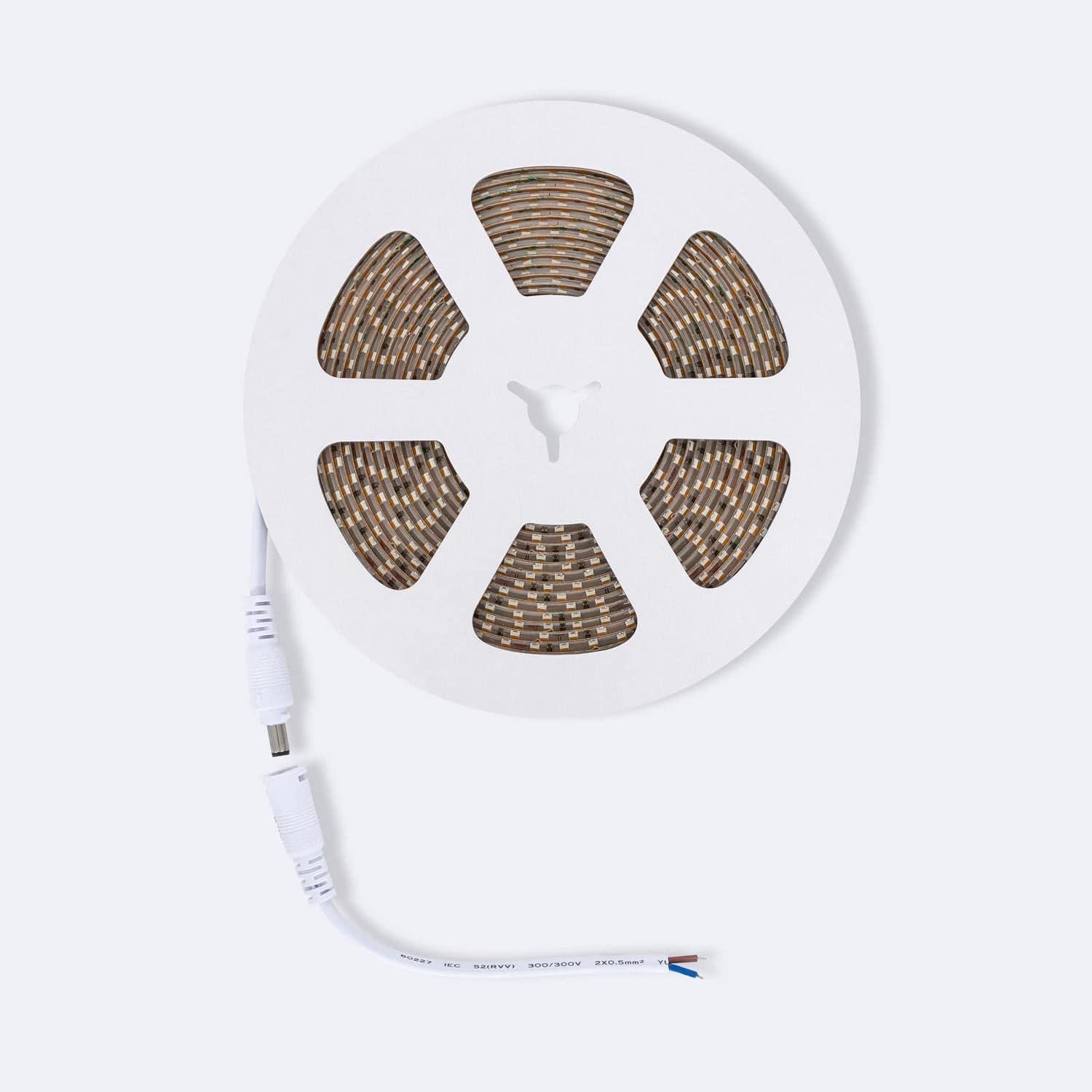 Ruban LED 24V SMD 120 LED/m 5m 10W/m 1000lm/m Largeur 8mm Coupe 5cm IP65 – Image 7
