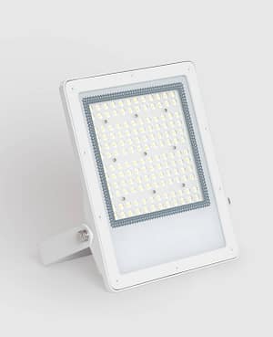 Projecteur LED 100W Dimmable TRIAC 170 lm/W IP65 ELEGANCE Slim PRO Blanc