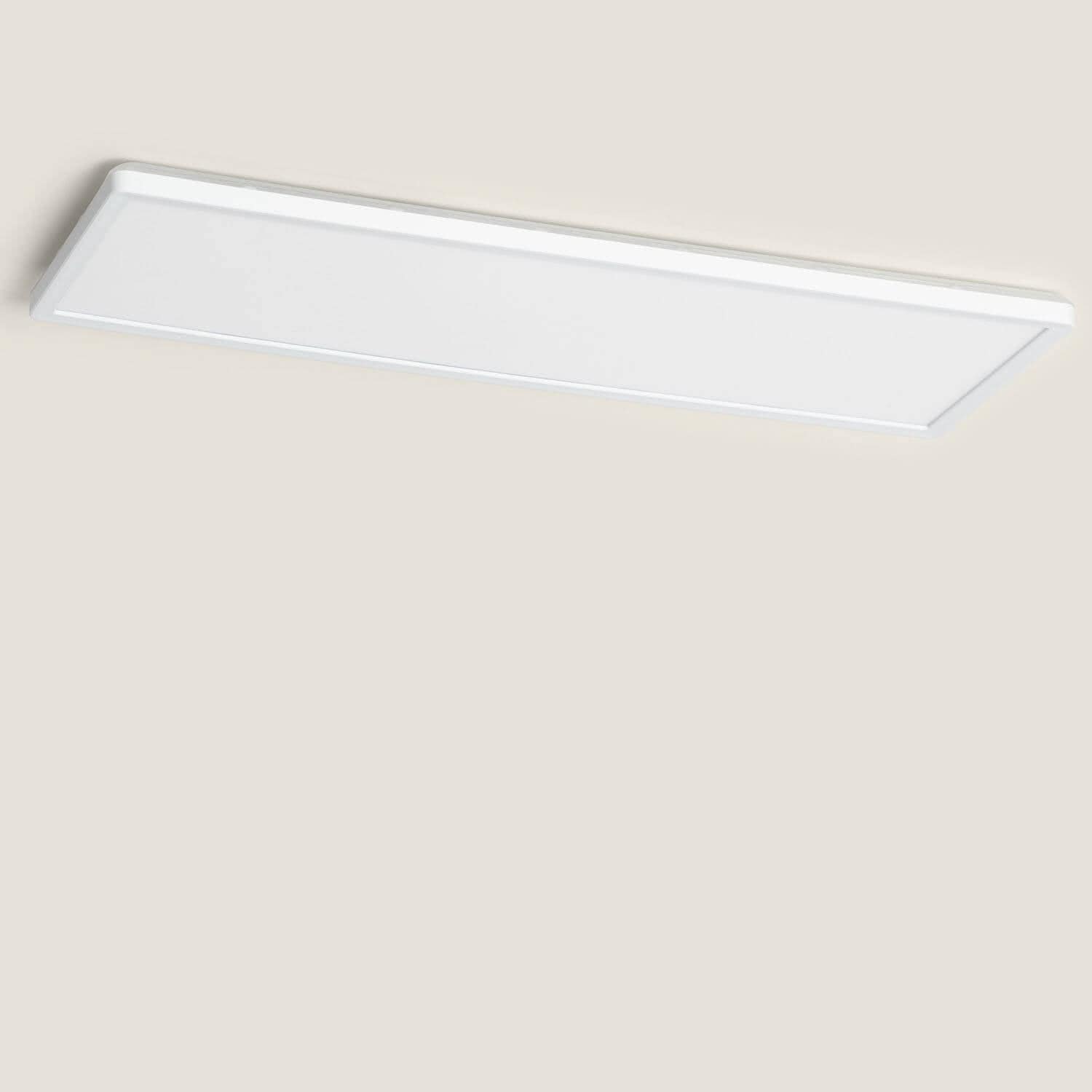 Plafonnier LED Rectangulaire SwitchCCT Sélectionnable 24W Double Face 580x200 mm – Image 3