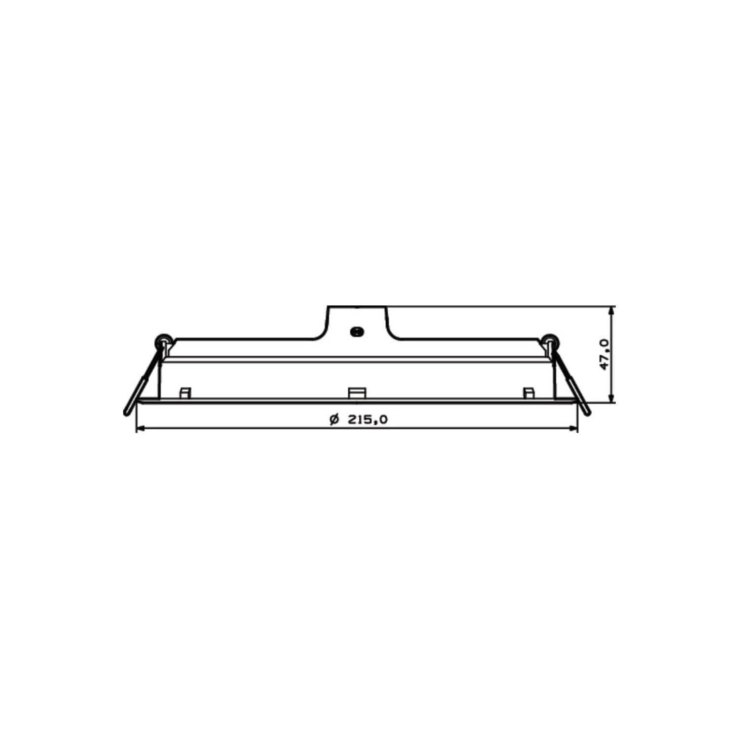 Downlight LED PHILIPS Slim Meson 24W Coupe Ø 200mm – Image 7