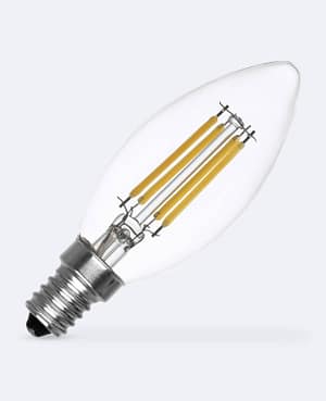 Ampoule LED Filament E14 6W 720 lm C35 Bougie