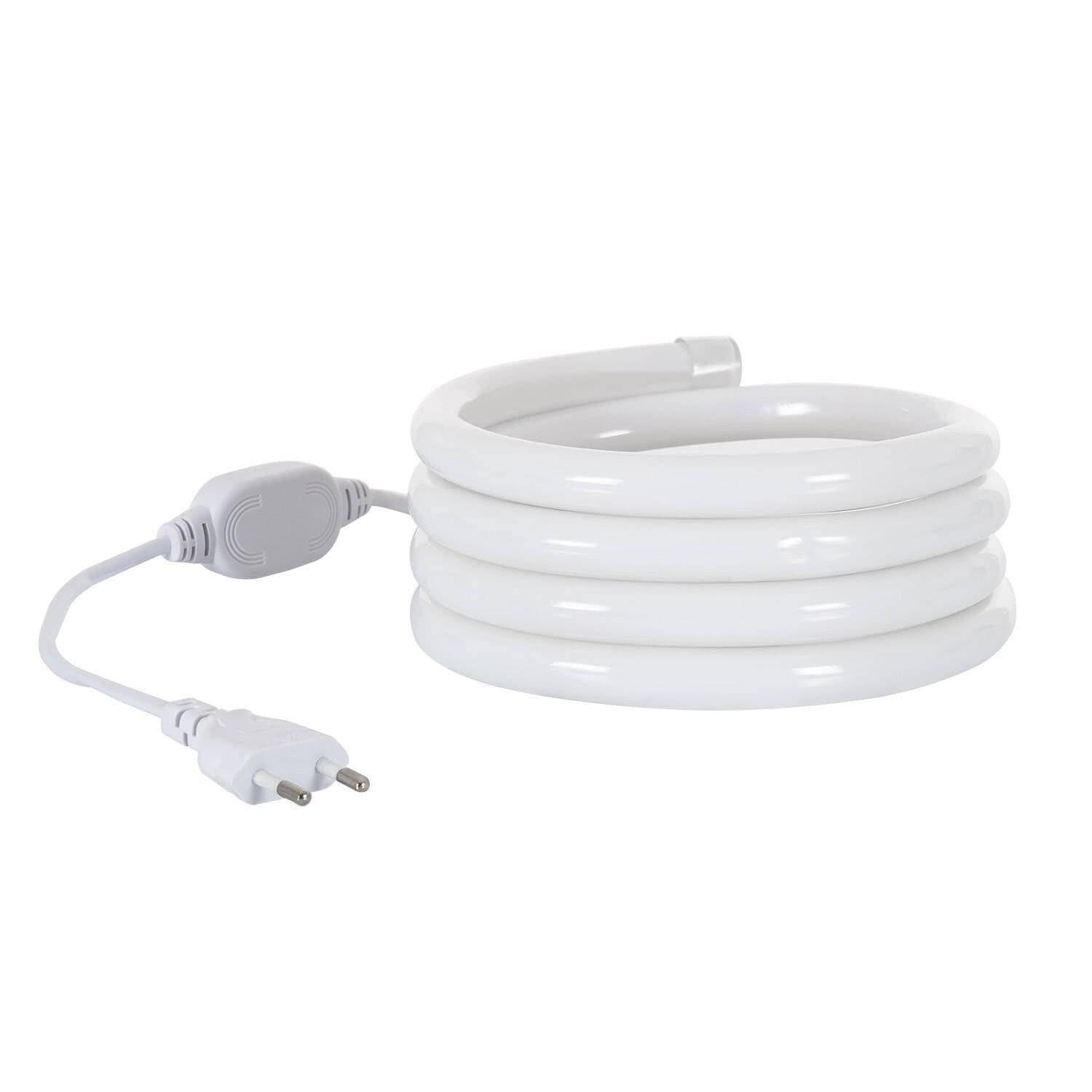 Ruban LED Néon Dimmable 220V Blanc Neutre Circulaire 360 9W/m Coupe 100cm IP67 Sur mesure – Image 2