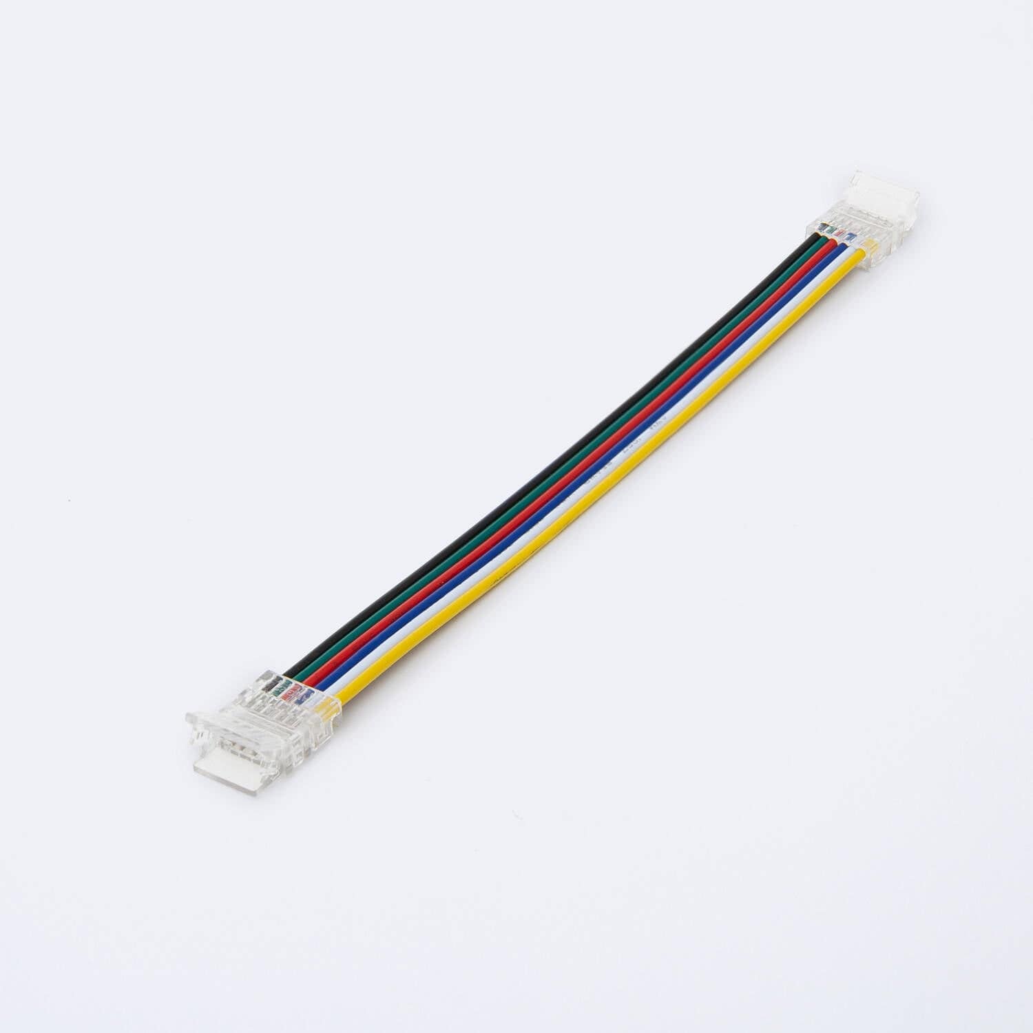 Connecteur Ruban LED 24 V RGB+CCT SMD Largeur 10 mm IP20 Double avec Câble