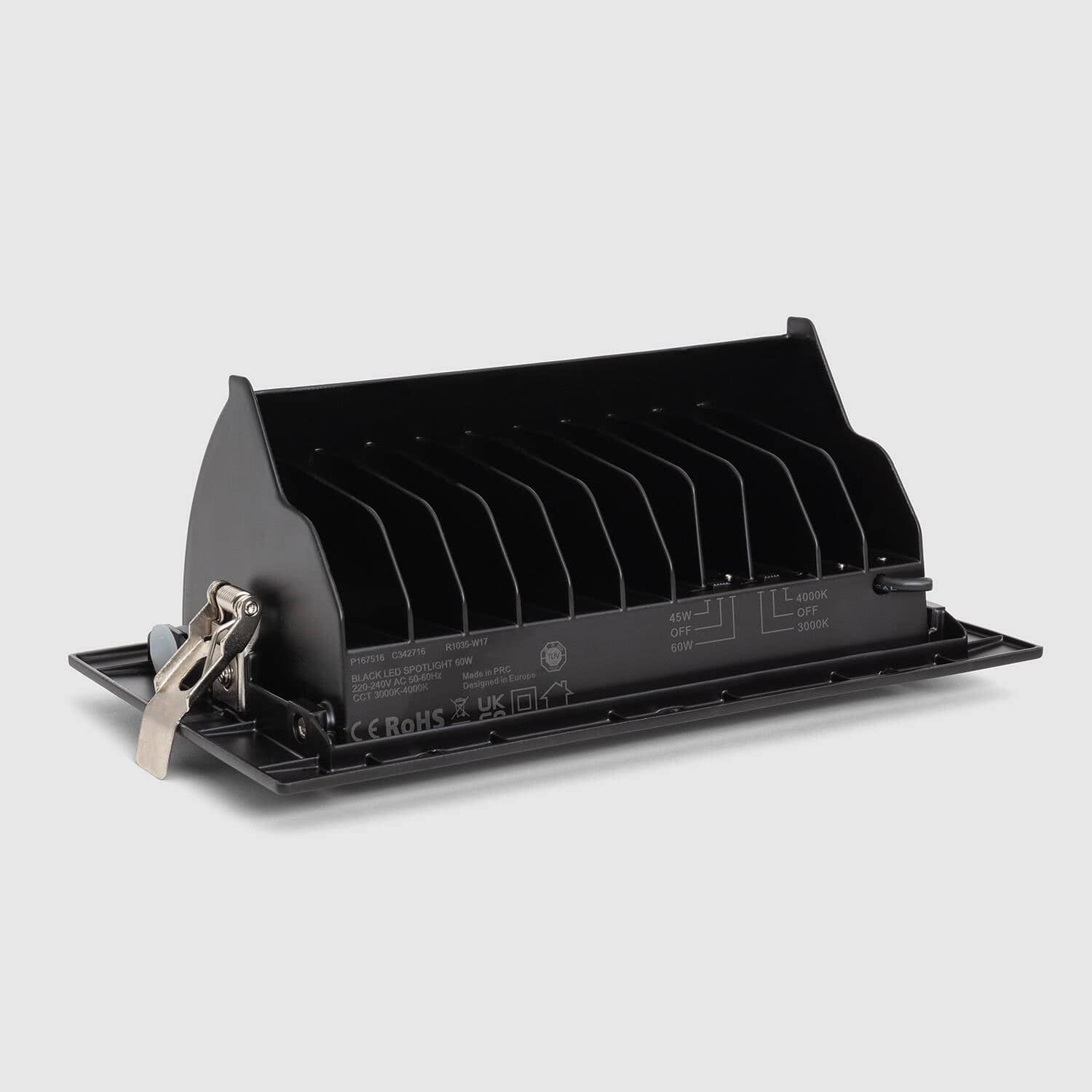 Downlight Orientable Rectangulaire LED SAMSUNG Noir LIFUD – Image 6