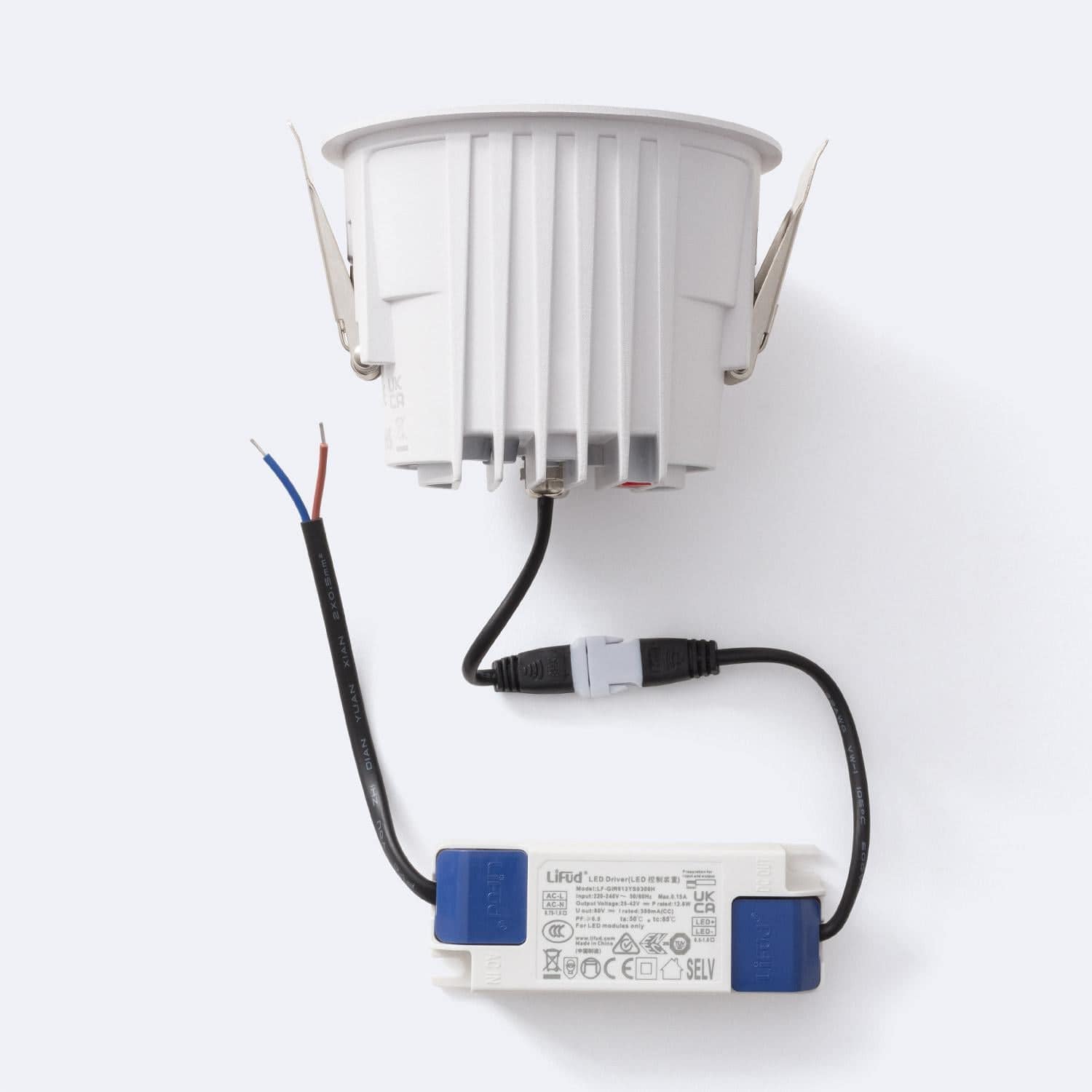 Downlight LED 15W Rond HOTEL CRI90 Coupe Ø 95 mm LIFUD – Image 6