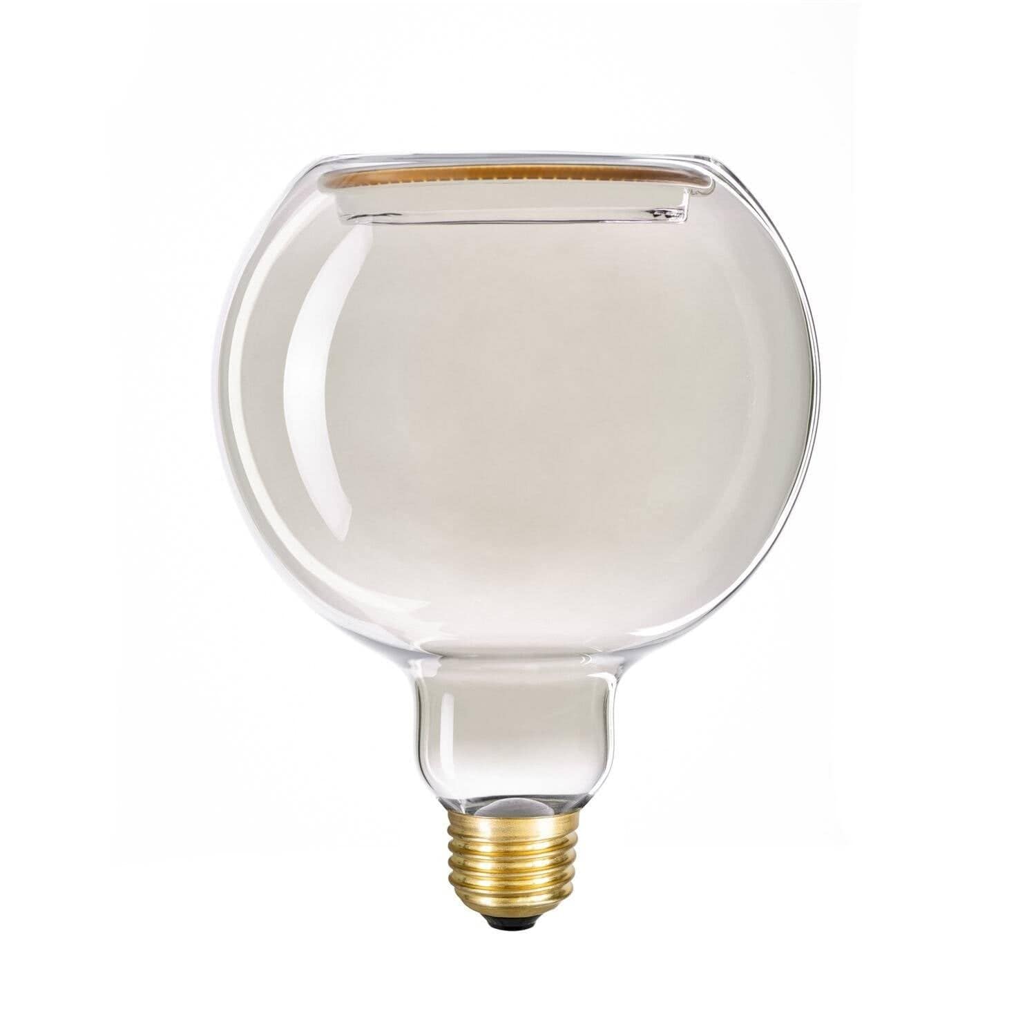 Ampoule LED Filament E27 6W 220 lm G125 Globe Smoky Creative-Cables SEG55056 – Image 5