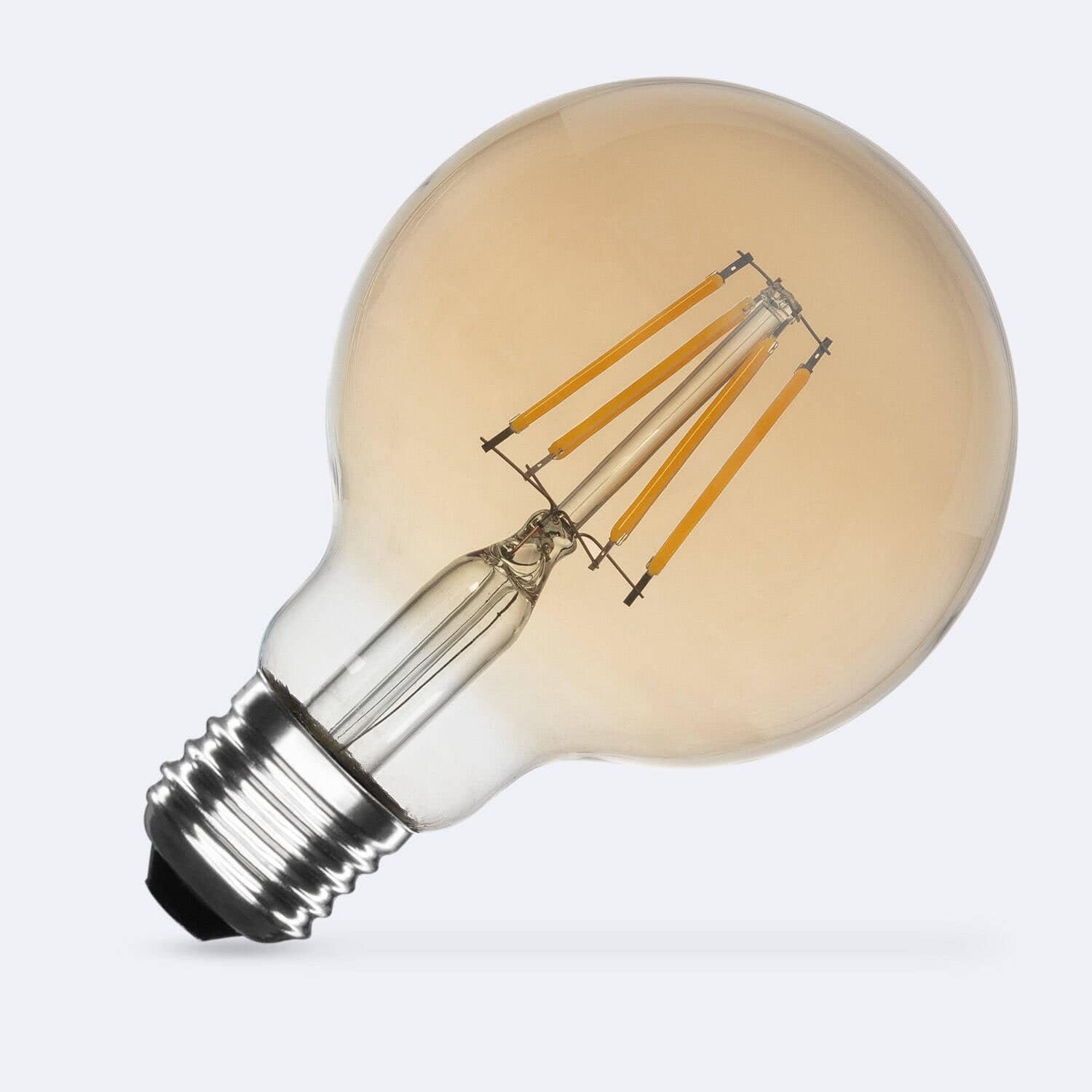 Ampoule LED Filament E27 6W 540 lm G80 Gold – Image 2