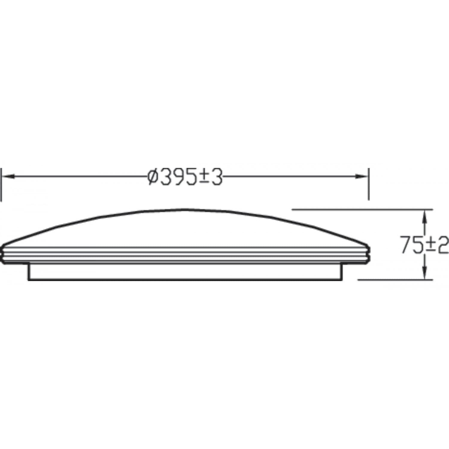 Plafonnier LED PHILIPS CCT Sélectionnable Toba Slim 23W avec Télécommande – Image 3