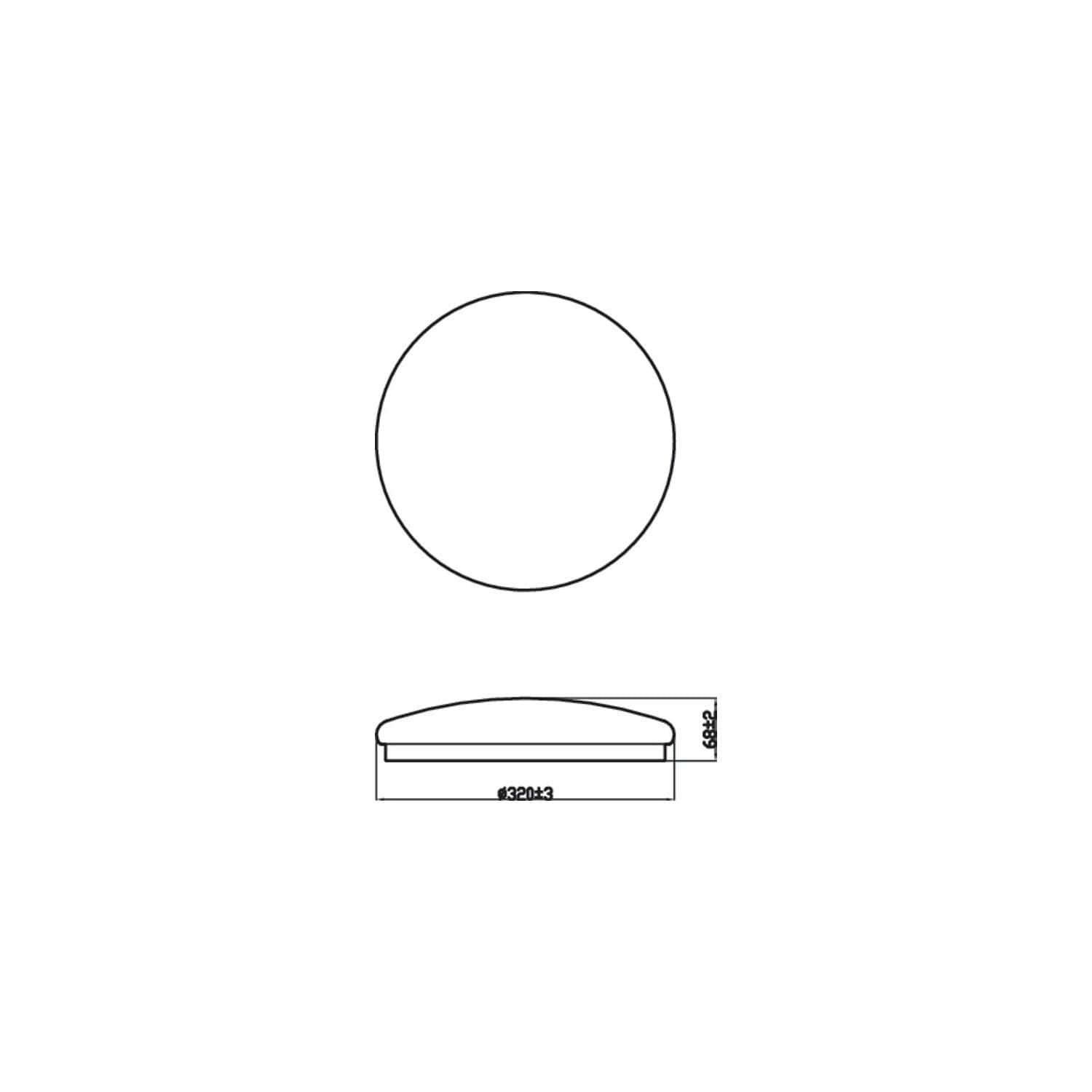 Plafonnier LED PHILIPS Moire II 17W – Image 4
