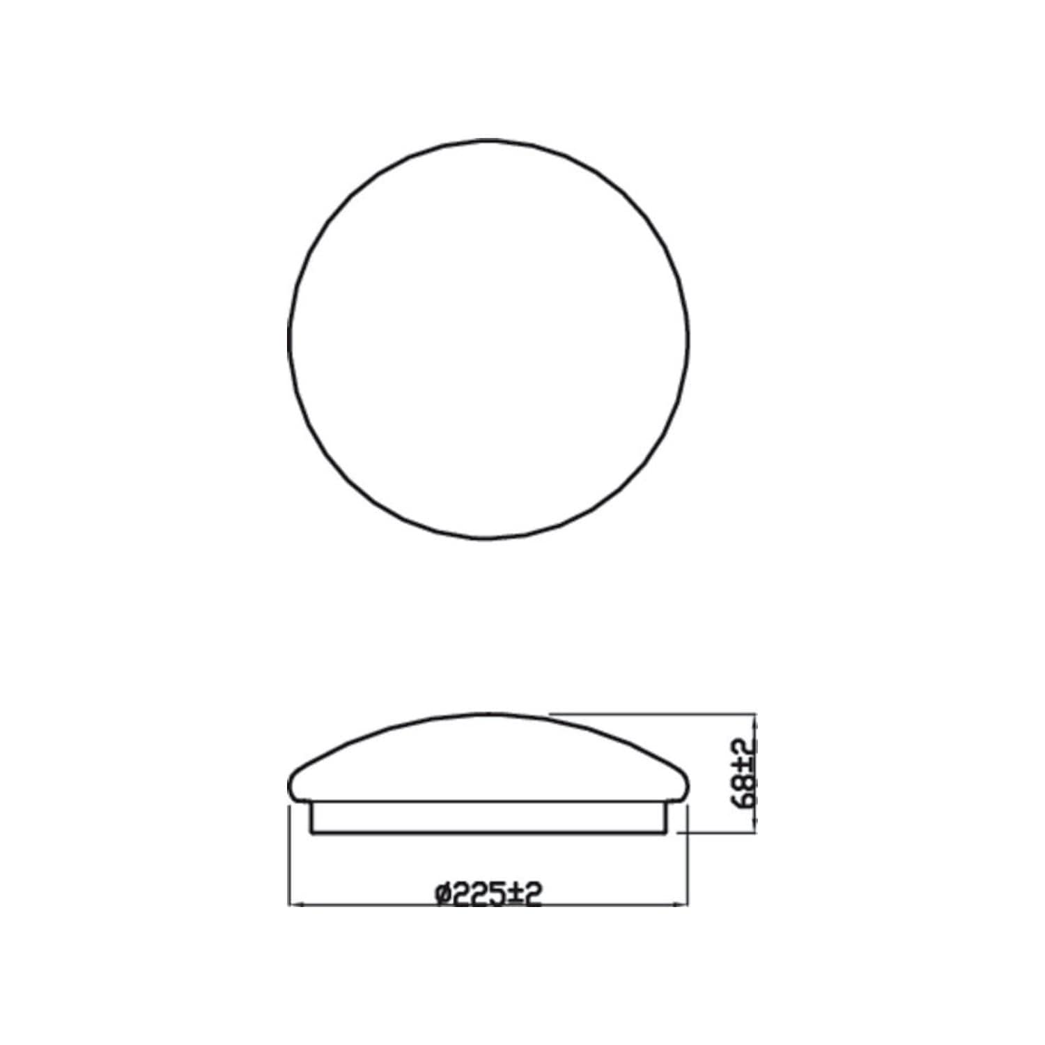 Plafonnier LED PHILIPS Moire II 6W – Image 4