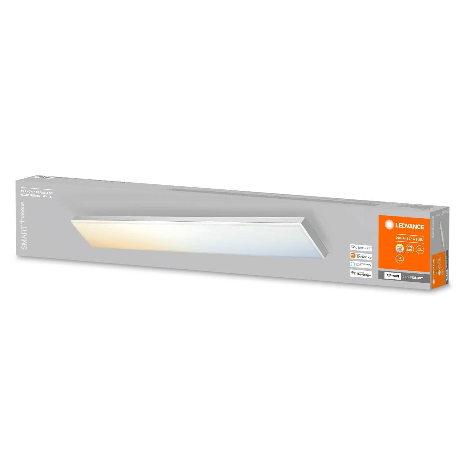 Plafonnier LED 27 W Blanc Sélectionnable 800 x 100 mm Smart+ WiFi LEDVANCE 4058075484597 – Image 2