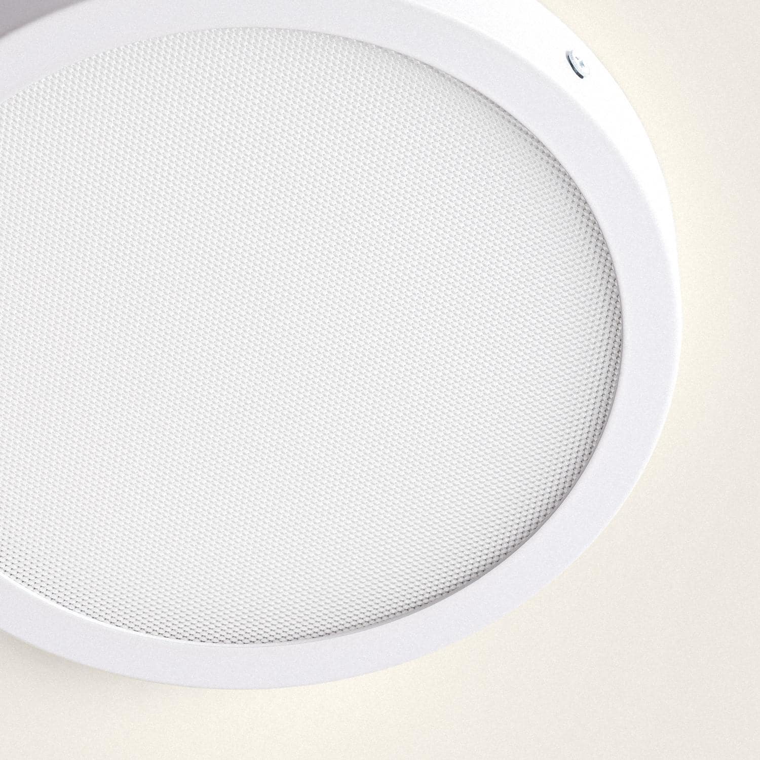 Plafonnier LED Rond 18W Extra-Plat (CRI90) Microprismatique CCT Sélectionnable (UGR17) Ø205 mm – Image 5