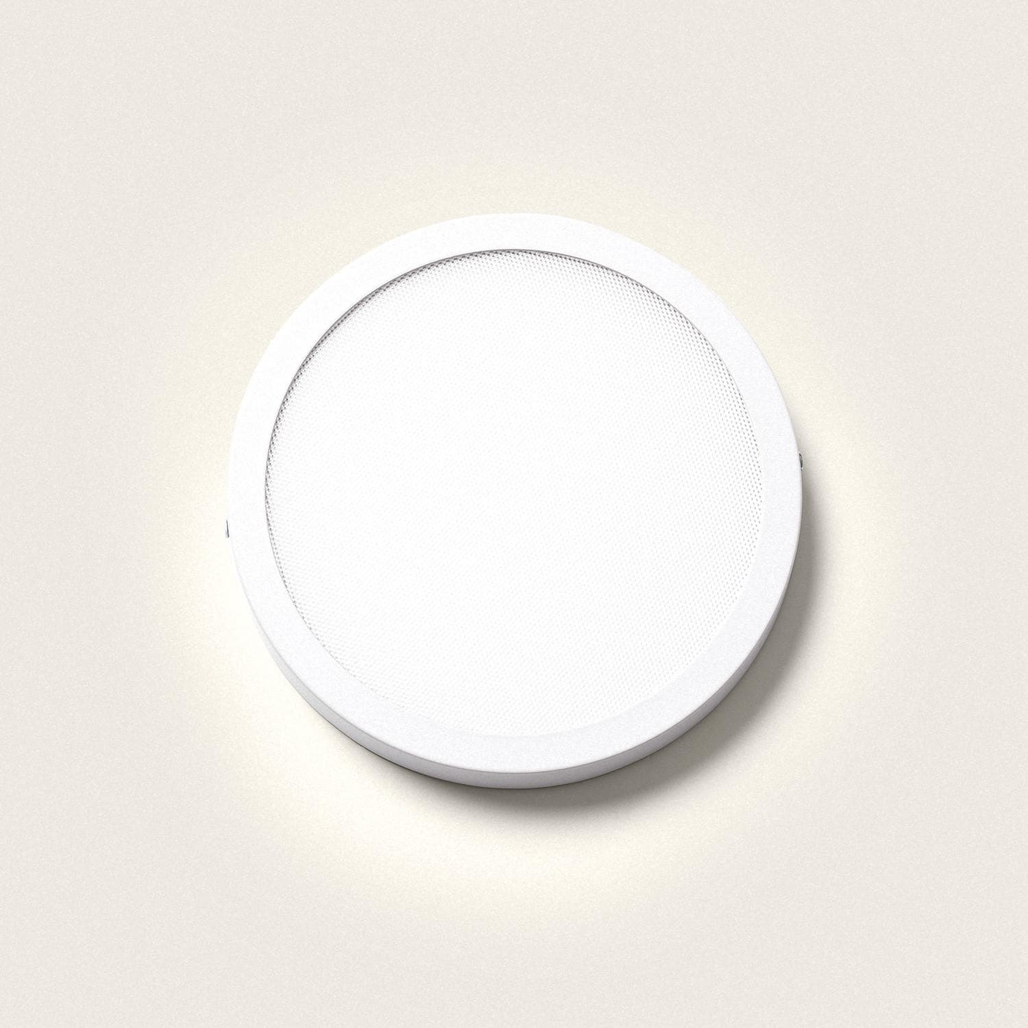 Plafonnier LED Rond 18W Extra-Plat (CRI90) Microprismatique CCT Sélectionnable (UGR17) Ø205 mm – Image 6