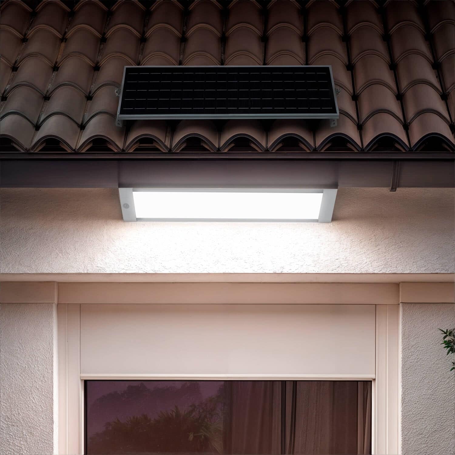 Réglette Solaire Étanche LED 62cm 20W IP65 – Image 3