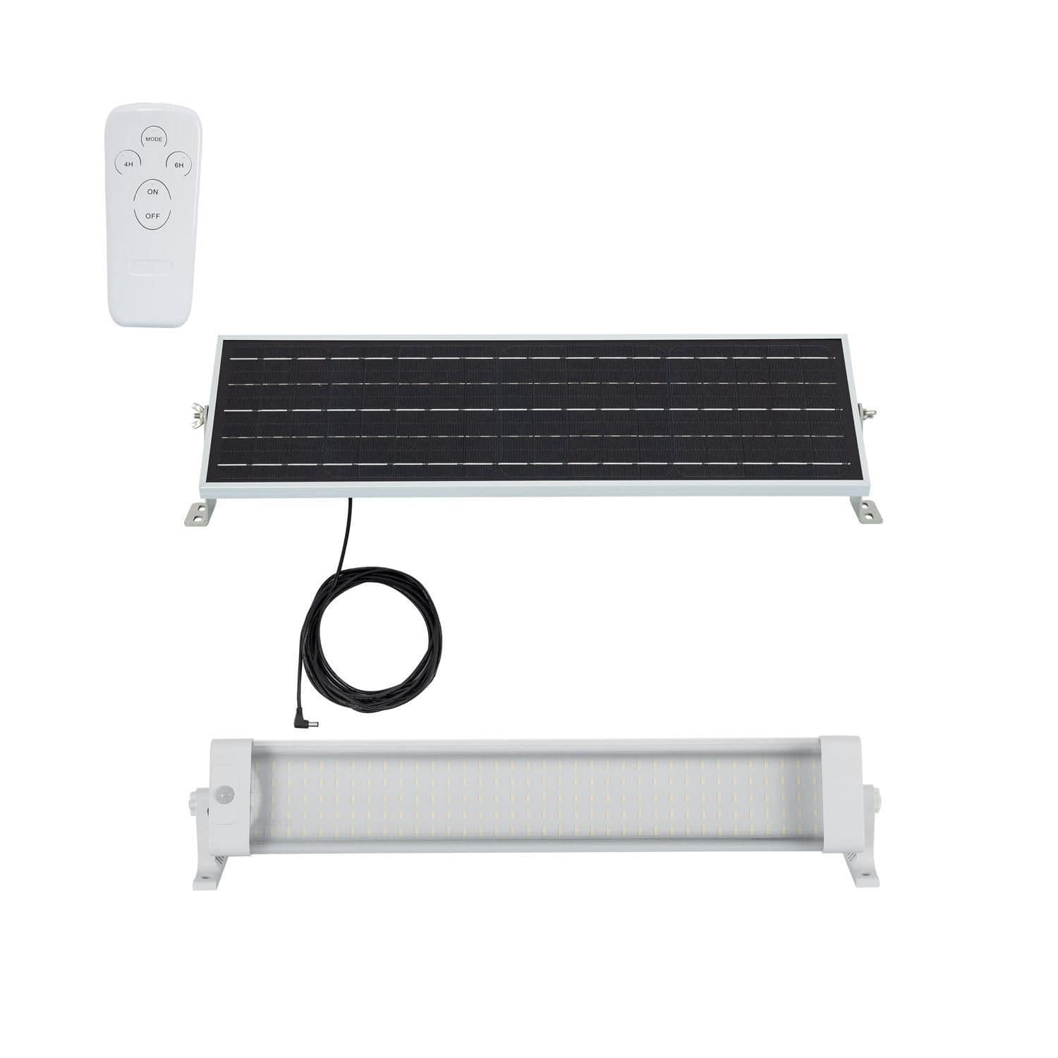 Réglette Solaire Étanche LED 62cm 20W IP65 – Image 4
