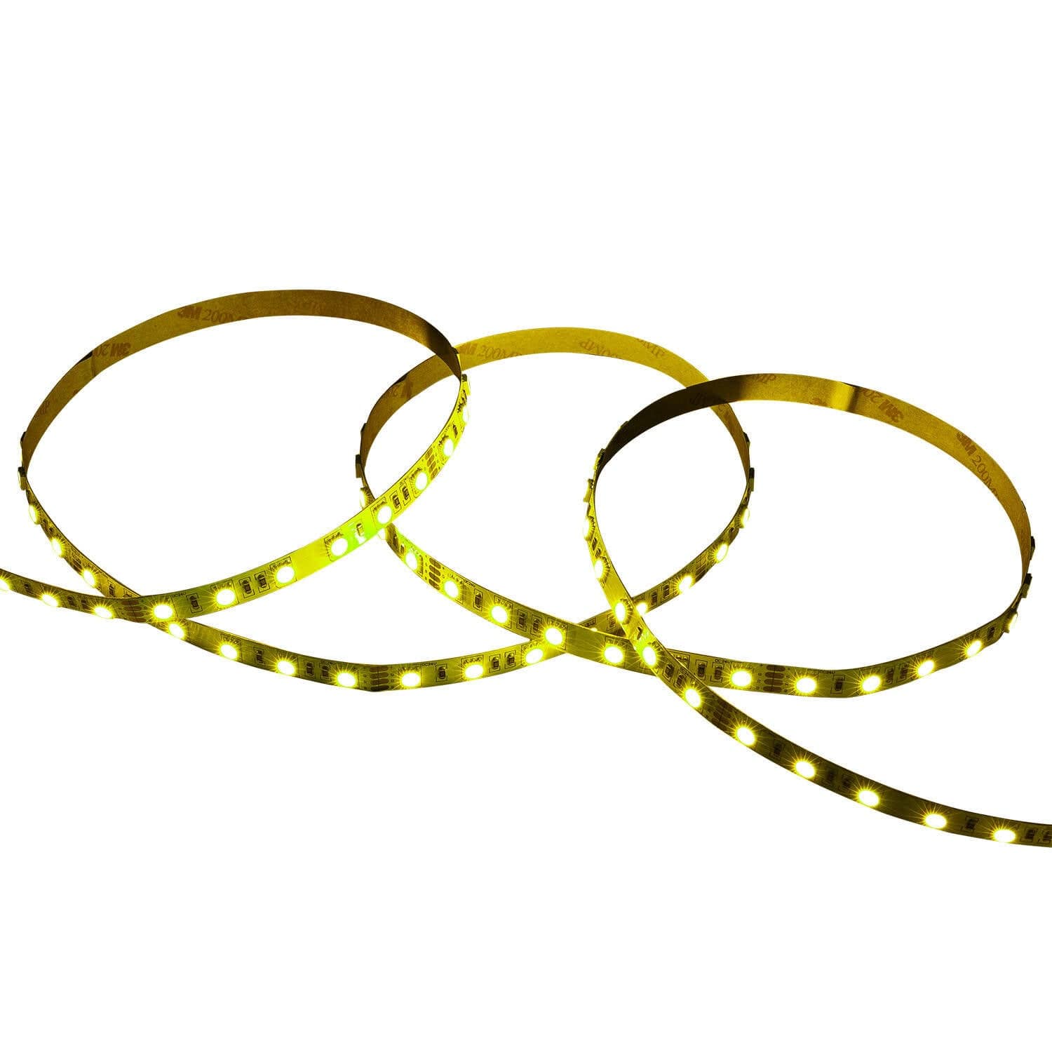 Ruban LED 24V DC 60LED/m RGB 5m IP20 Largeur 10mm Coupe tous les 10cm