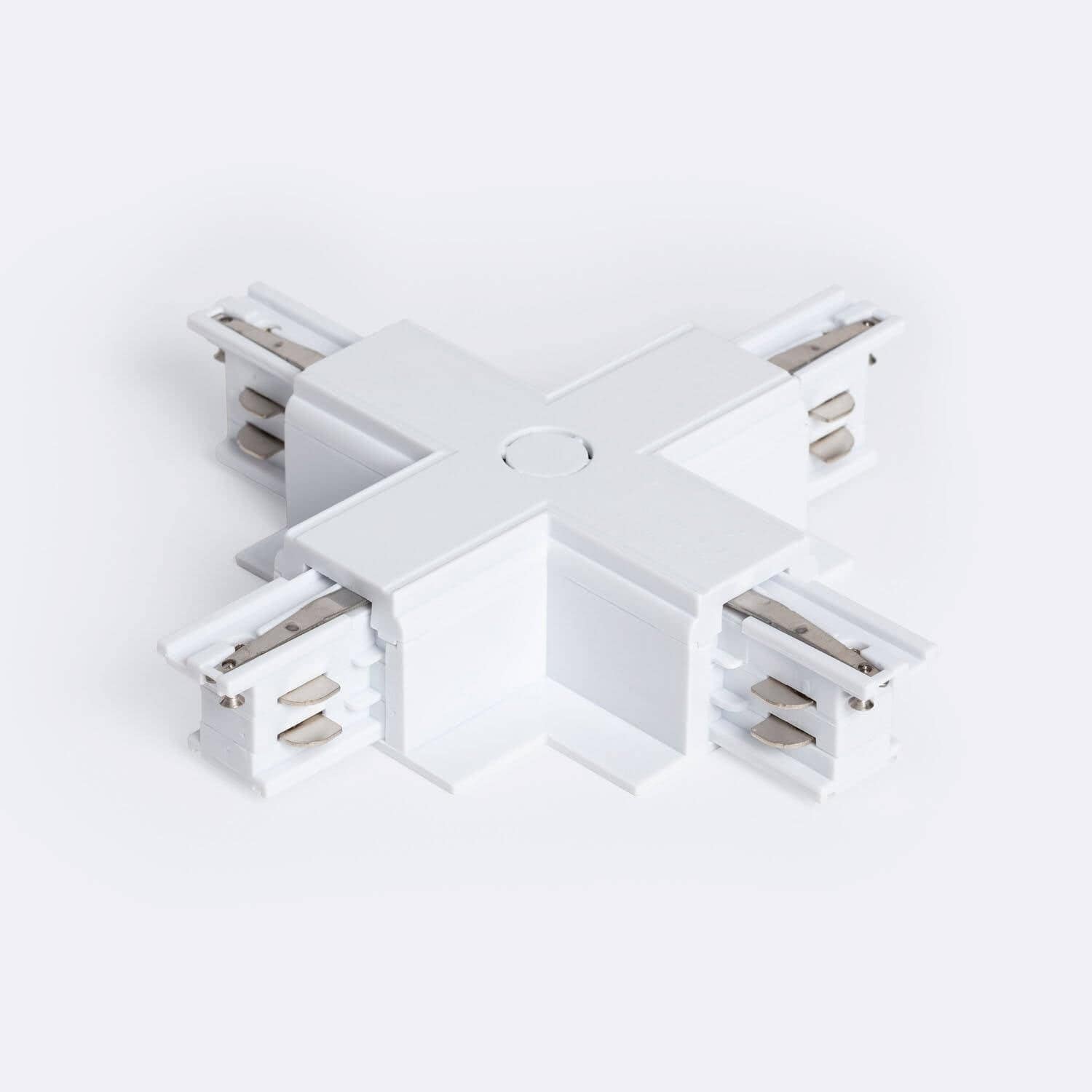Connecteur Type X pour Rail Triphasé Borgia Encastré Aluminium