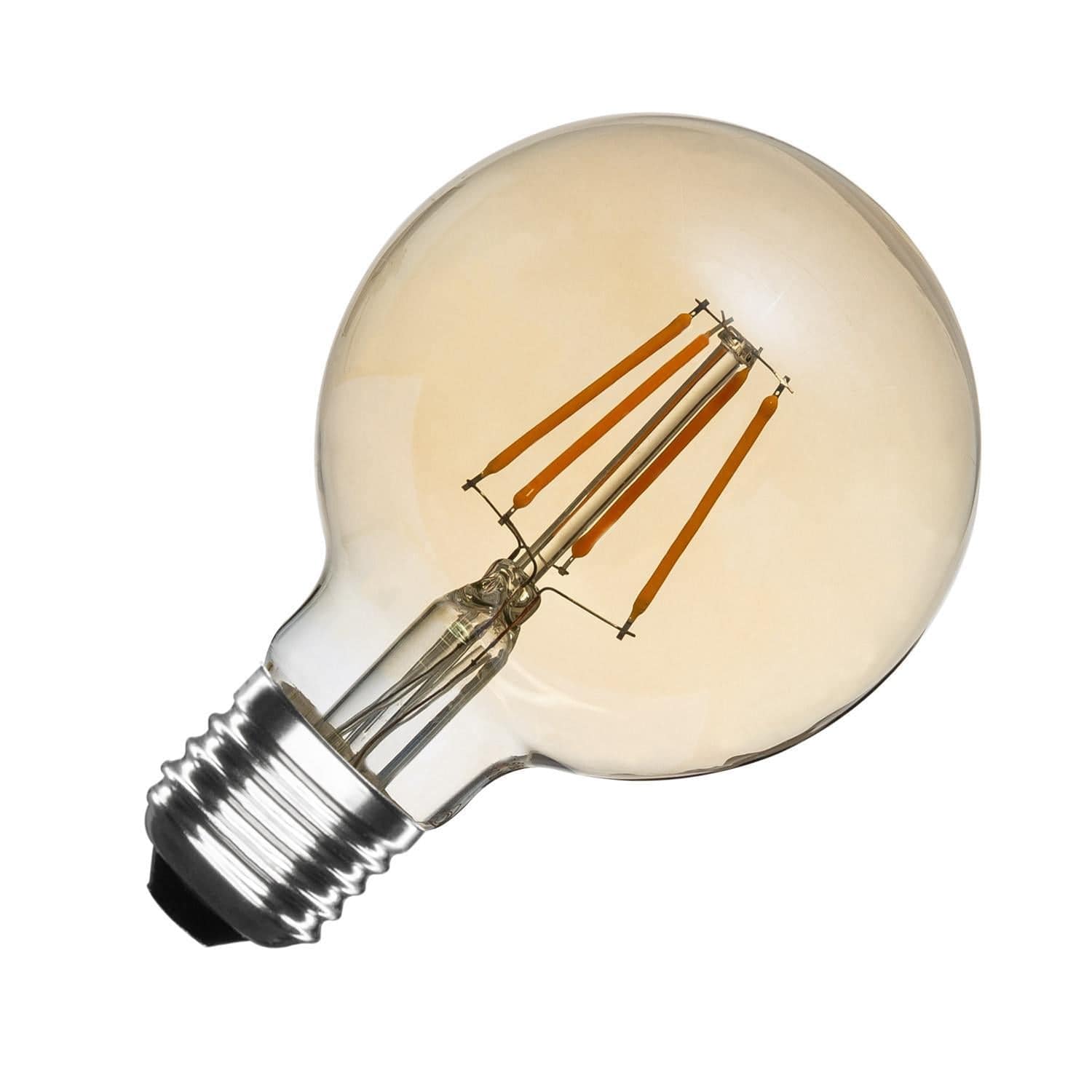 Ampoule LED Filament E27 6W 600 lm Dimmable G80 Gold