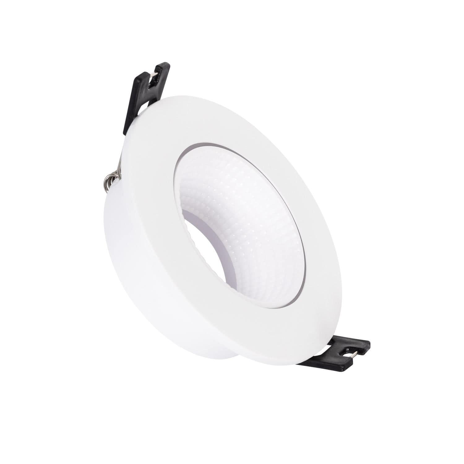 Collerette Downlight Conique Orientable pour Ampoule LED GU10/GU5.3 Coupe Ø 75mm