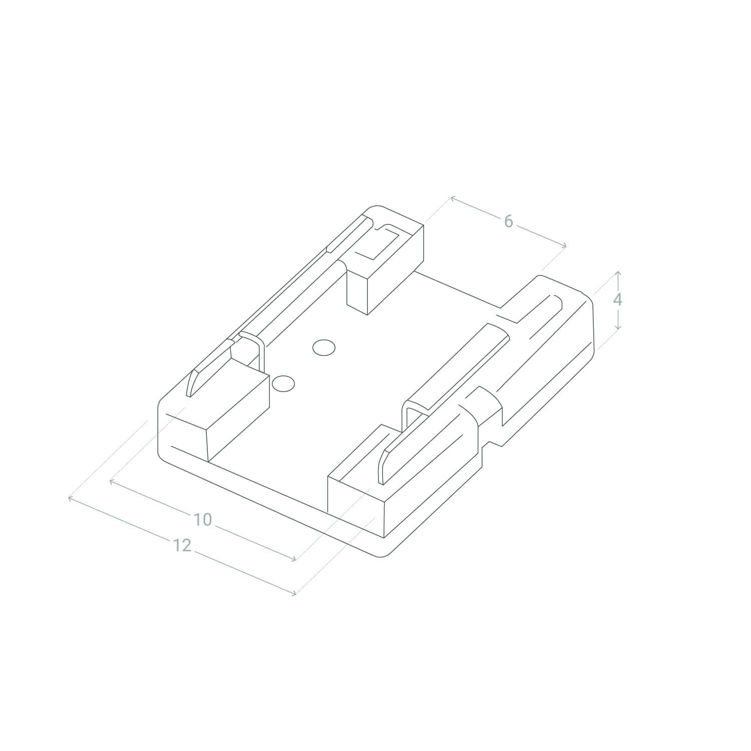 Connecteur HIPPO Mini pour Jonction Ruban LED 10mm IP20 – Image 4