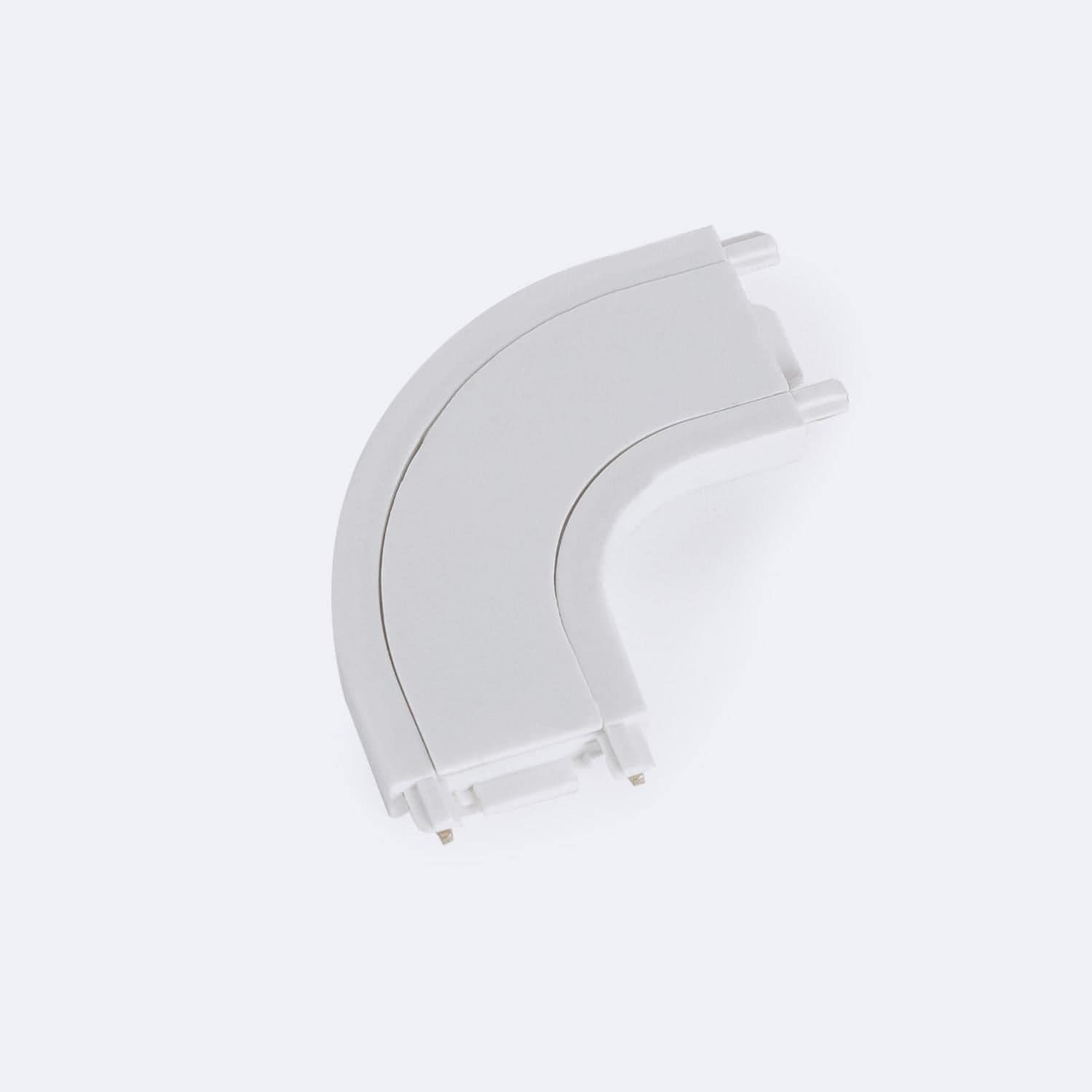 Connecteur Type L Courbé pour Rail Magnétique SuperSlim 25mm En Saillie 48V