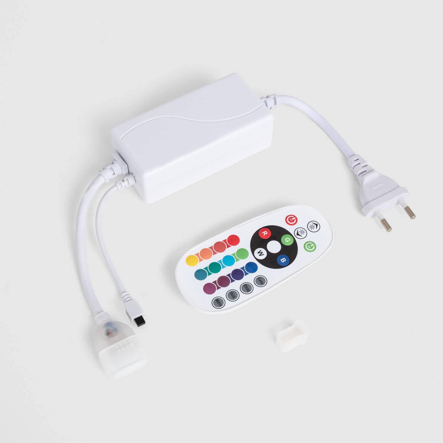 Contrôleur pour Ruban LED Néon Dimmable 220V RGB SFLEX8 avec Contrôleur IR