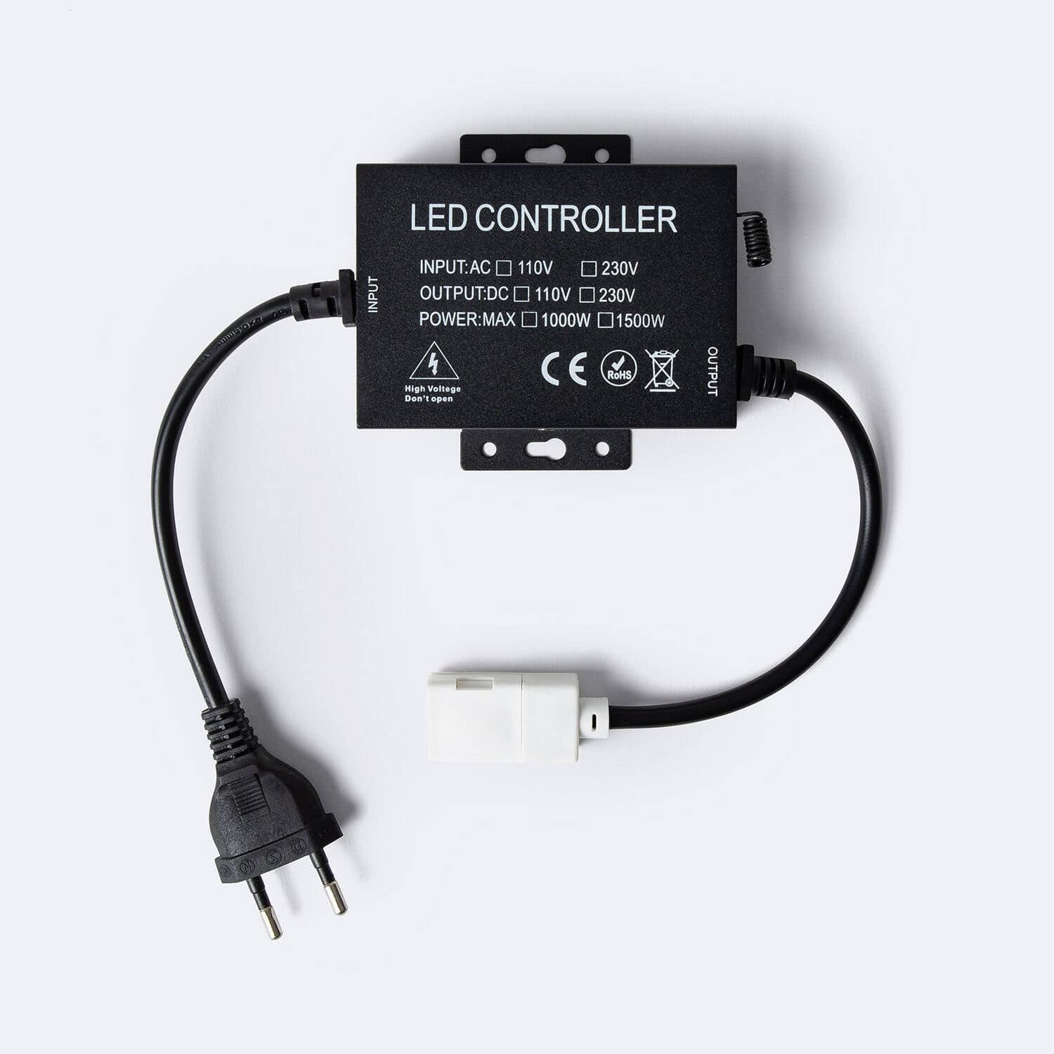 Contrôleur Ruban LED RGB 220V SMD Largeur 14,5 mm avec Télécommande