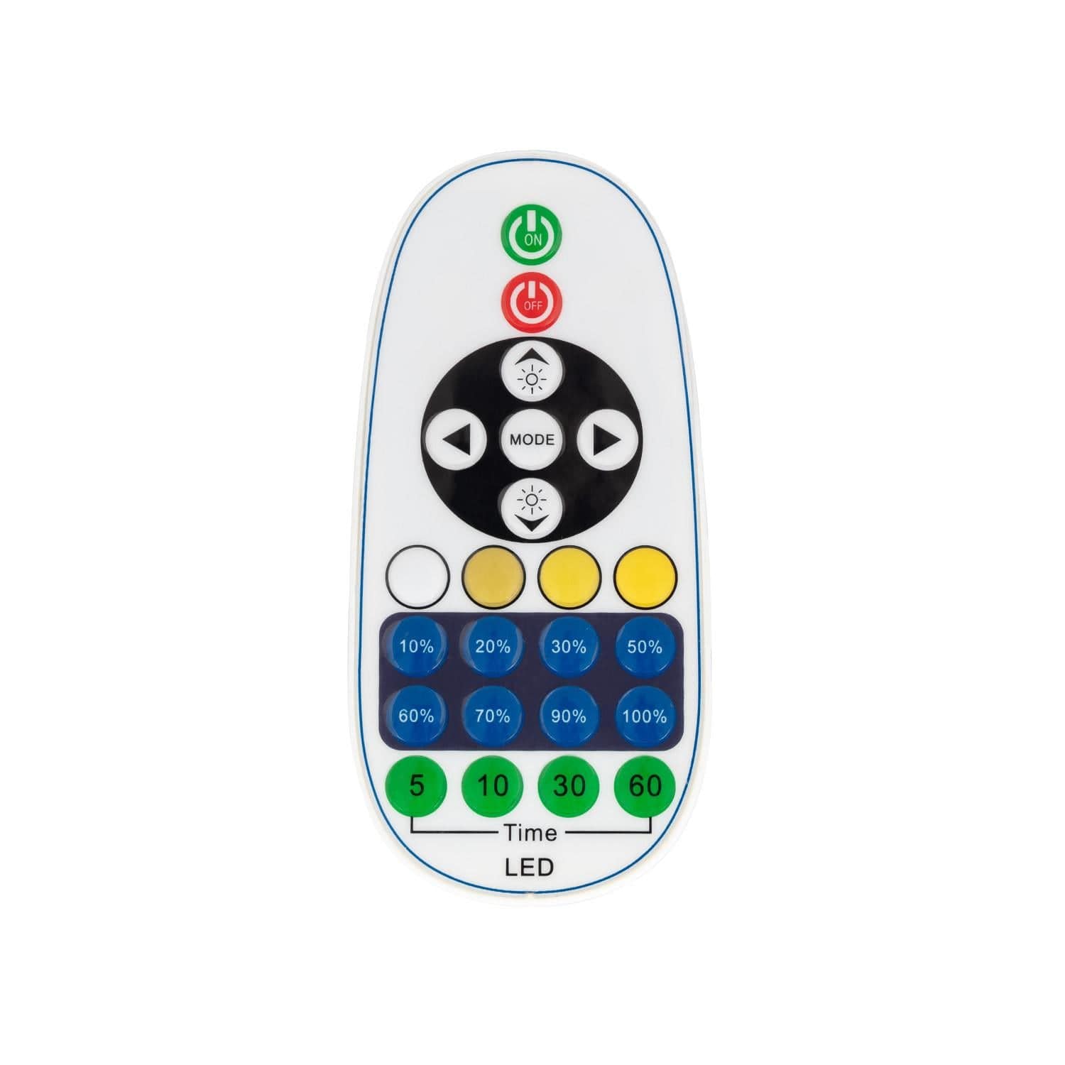 Contrôleur pour Ruban LED 220V AC 220LED/m CCT IP67 Largeur 15mm Coupe tous les 100cm avec télécommande IR 23 Touches – Image 2