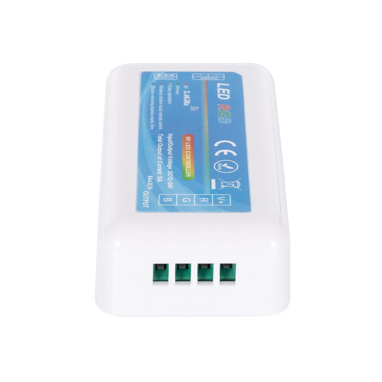 Contrôleur RGB 12/24V DC avec Télécommande RF 4 Zones – Image 5