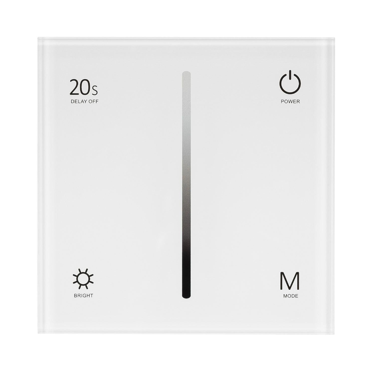 Contrôleur Ruban LED Monochrome 12-24-48V Encastrable Tactile SKYDANCE T1-1 Compatible avec Télécommande R – Image 5
