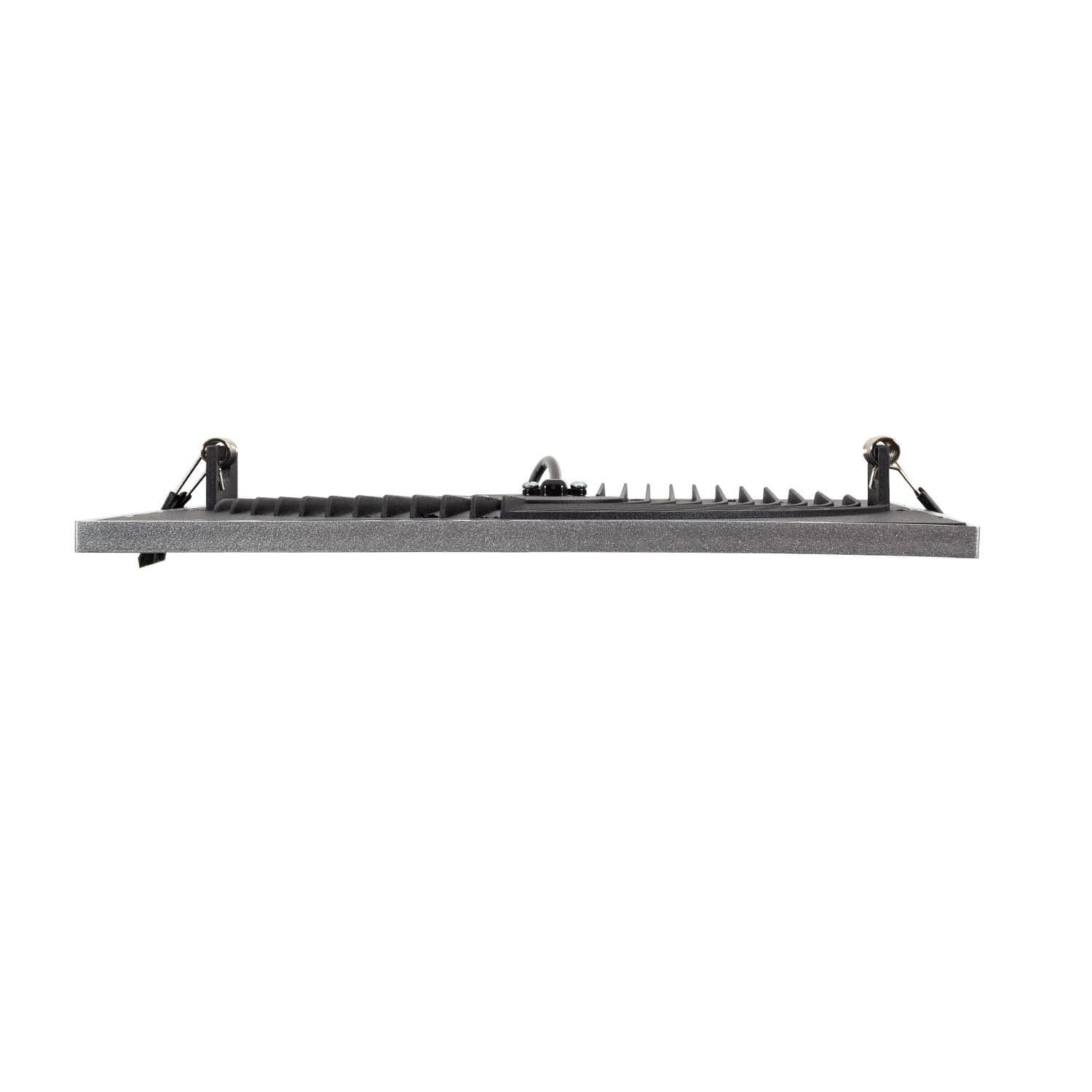 Dalle LED 30W Carrée High Lumen LIFUD Coupe Ø 200 mm Argentée – Image 6