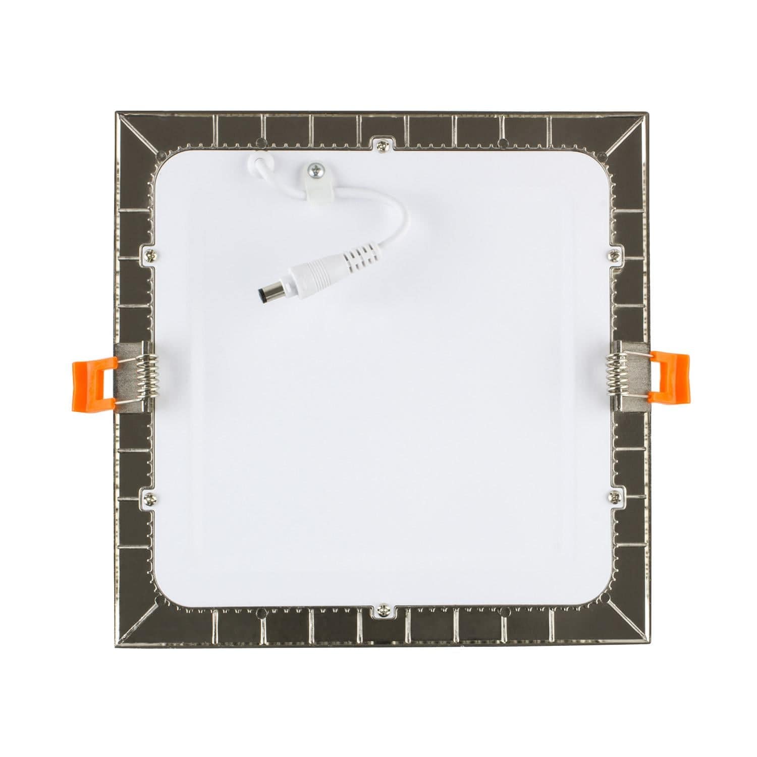 Dalle LED Carrée Extra-Plate 12W LIFUD Coupe 152x152mm Argentée – Image 5
