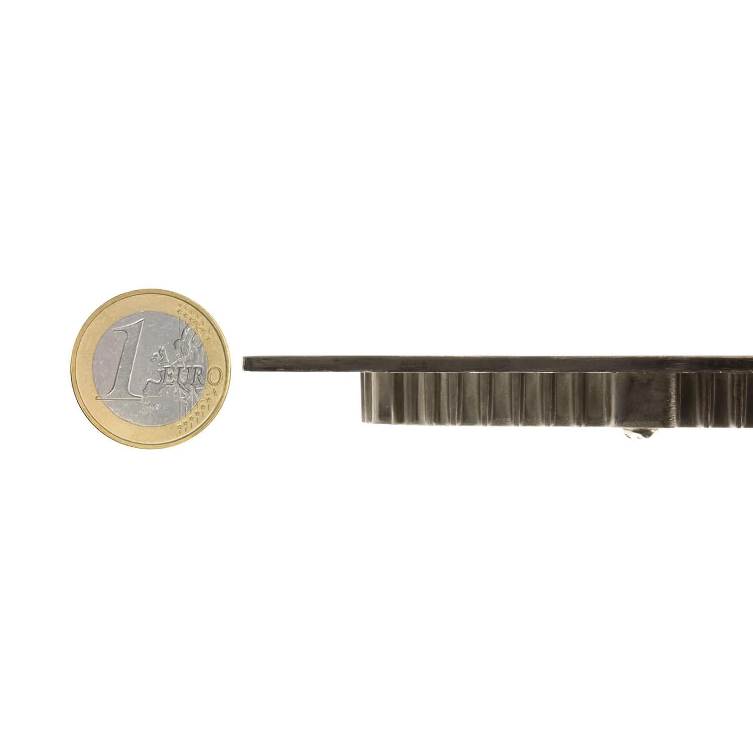 Dalle LED Carrée Extra-Plate 12W LIFUD Coupe 152x152mm Argentée – Image 6