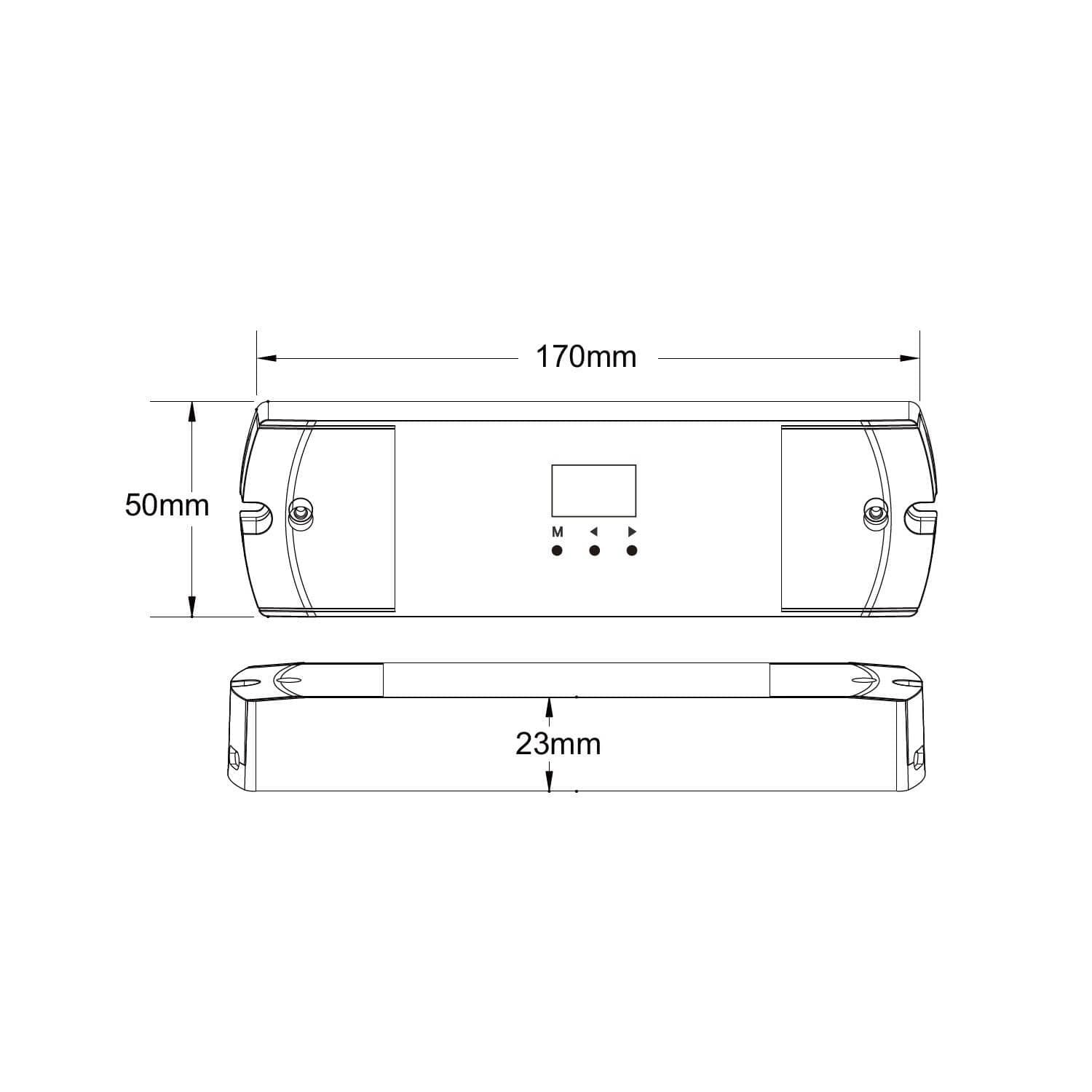 Décodeur DMX512 et RDM 4 Canaux pour Modules LED 350-1200mA SKYDANCE D4C-L – Image 4