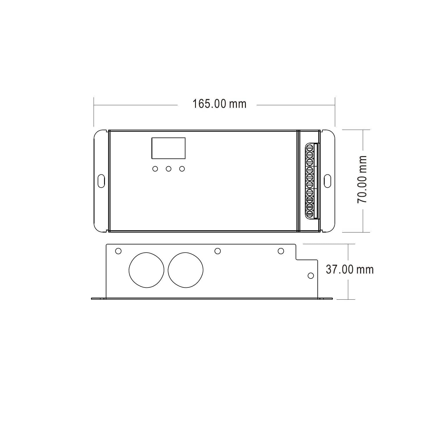 Décodeur DMX512 et RDM 4 Canaux 12-48V SKYDANCE D4-XE avec Port XLR5 – Image 6