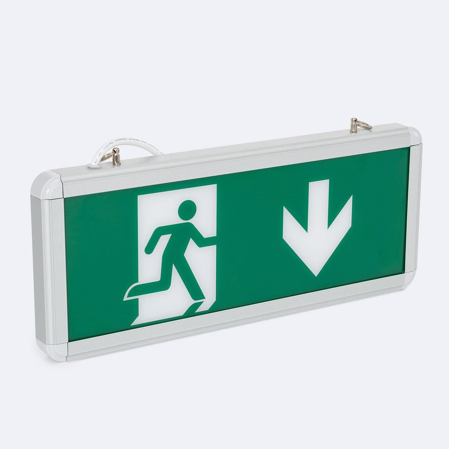 Éclairage de Secours LED en Saillie/Suspendu 60 lm Permanent avec Panneau Une Face