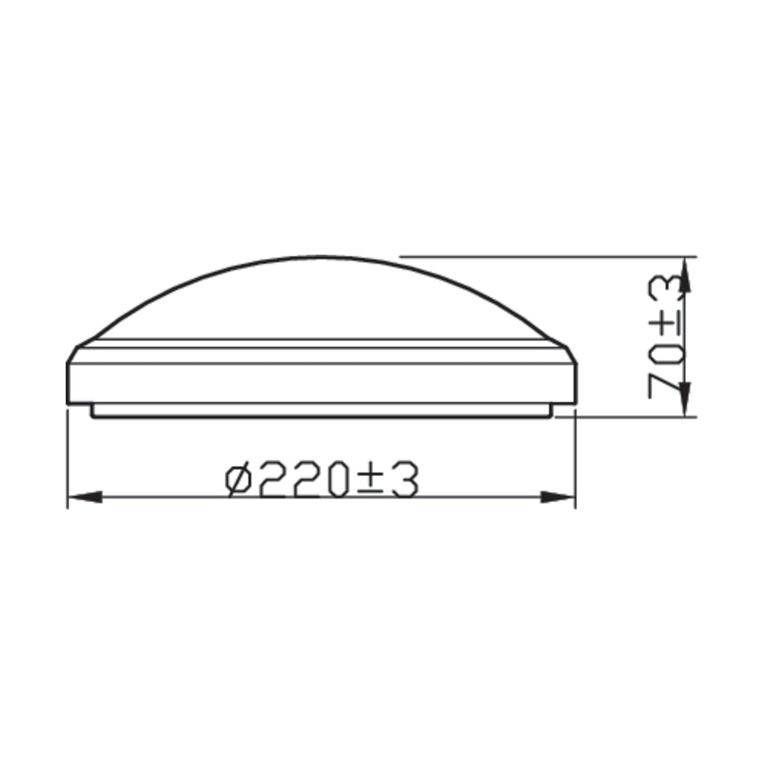 Plafonnier LED PHILIPS Balance IP44 6W – Image 3