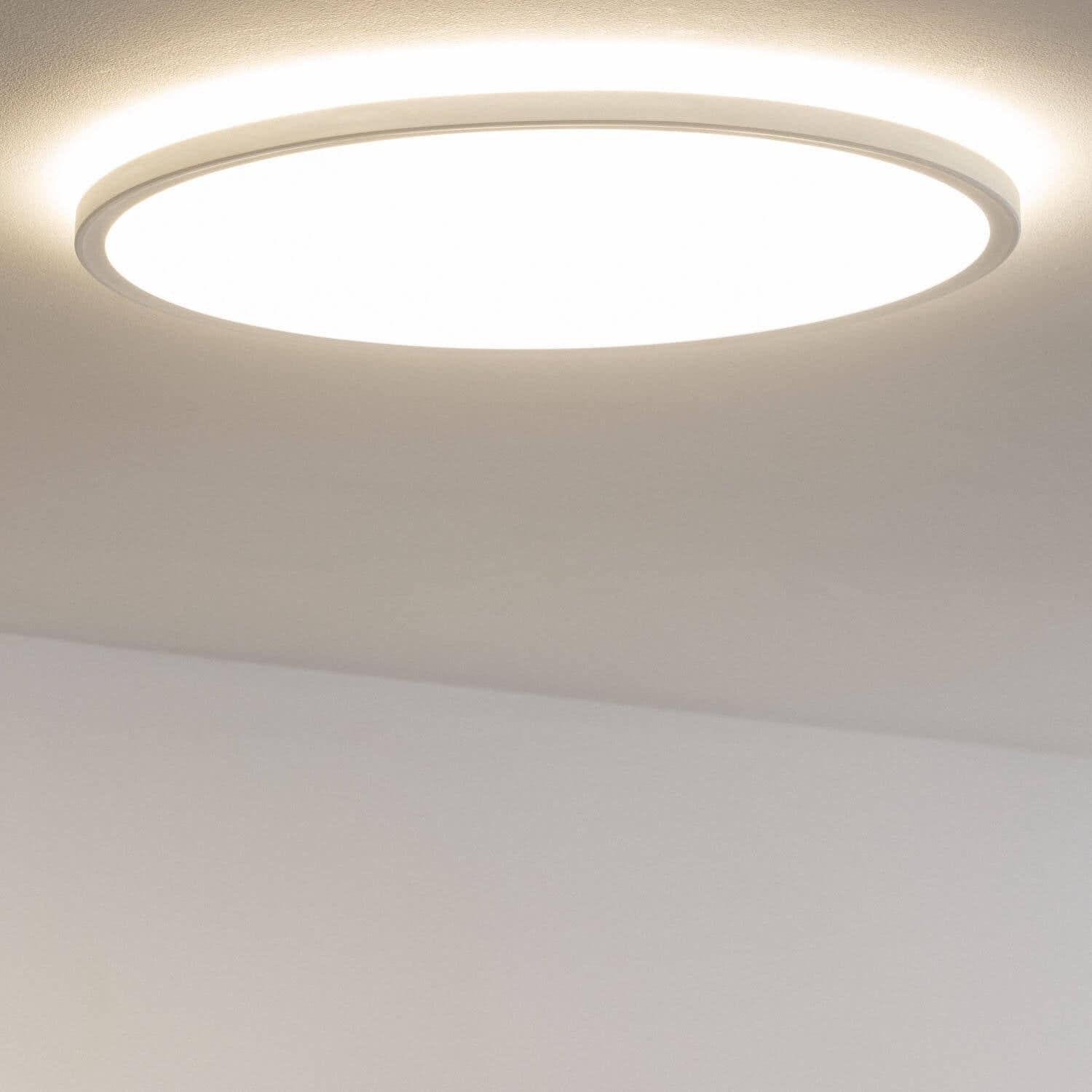 Plafonnier LED Rond Variation par Paliers 3 Niveaux SwitchDimm 24W Double Face Ø420mm – Image 4