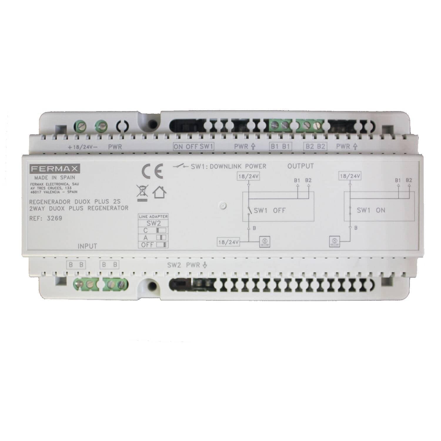 Régénérateur FERMAX DUOX PLUS 2S 3269