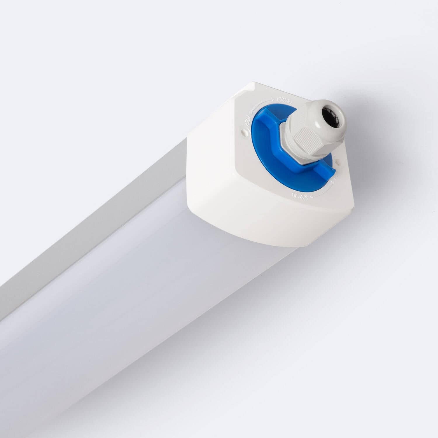 Réglette Étanche LED 120cm 40W High Lumen 150lm/W Aluminium IP65 Raccordable