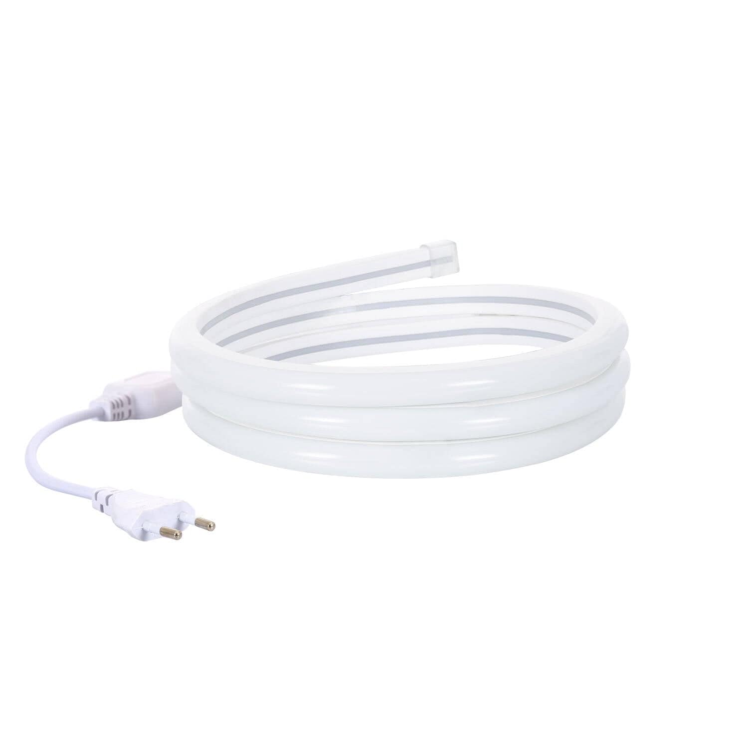 Ruban LED Néon Dimmable 220V Blanc Chaud Semi-Circulaire 180º 7.5W/m Coupe 100cm IP67 Sur mesure – Image 2